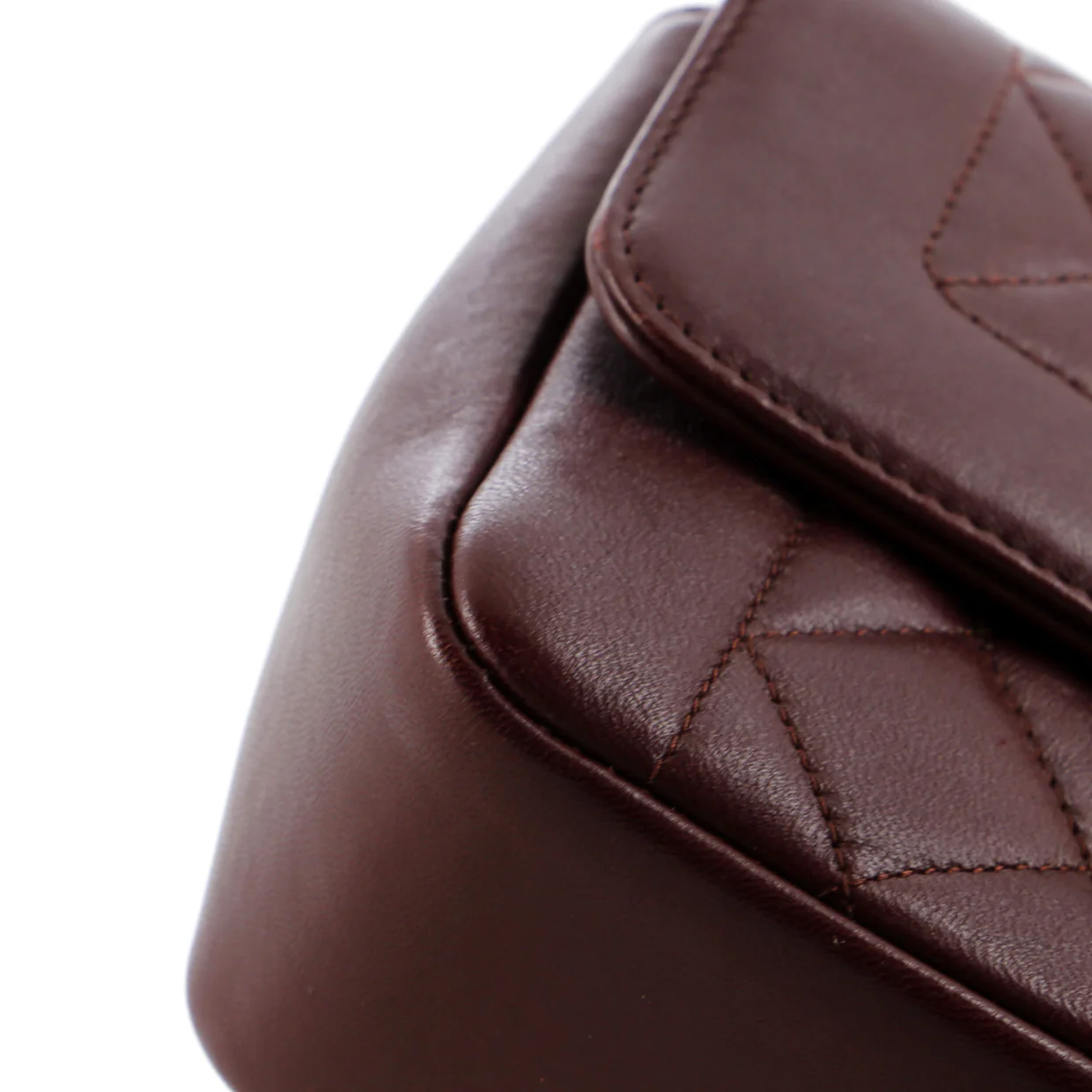 Chic With Me Flap Bag Quilted Lambskin Mini - Deep Luxury