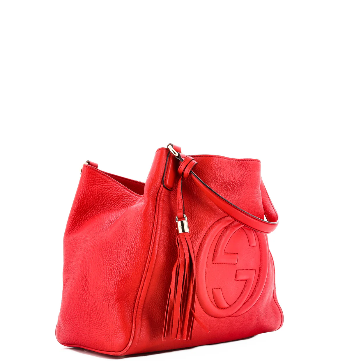 Soho Shoulder Bag Leather Medium - Deep Luxury