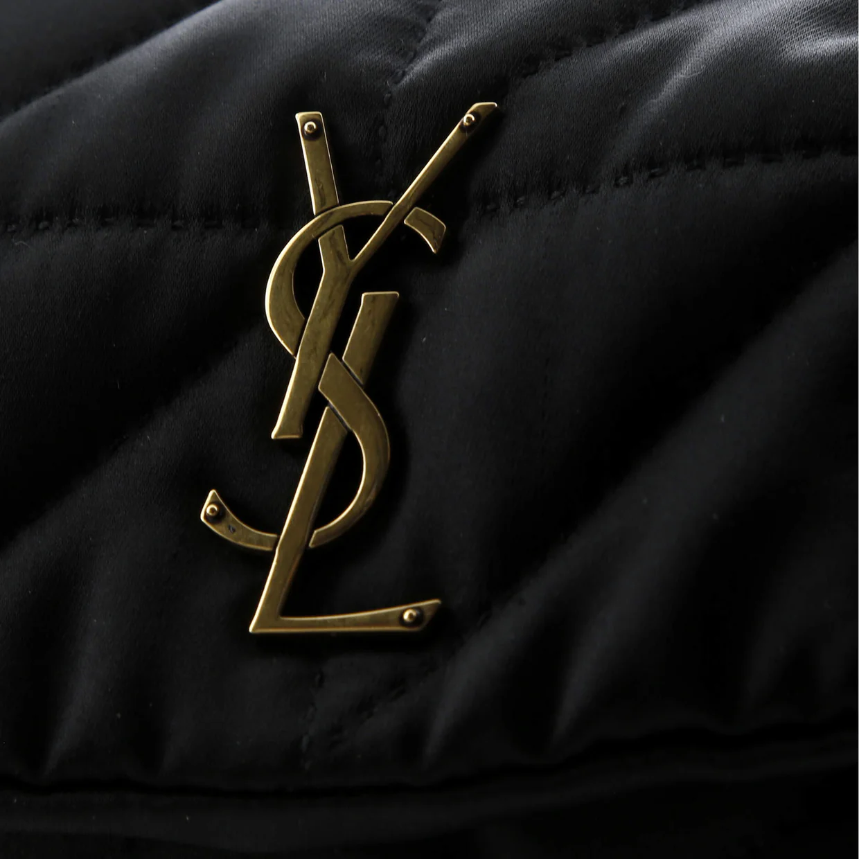 Jamie Flap Bag Quilted Satin Medium - Deep Luxury