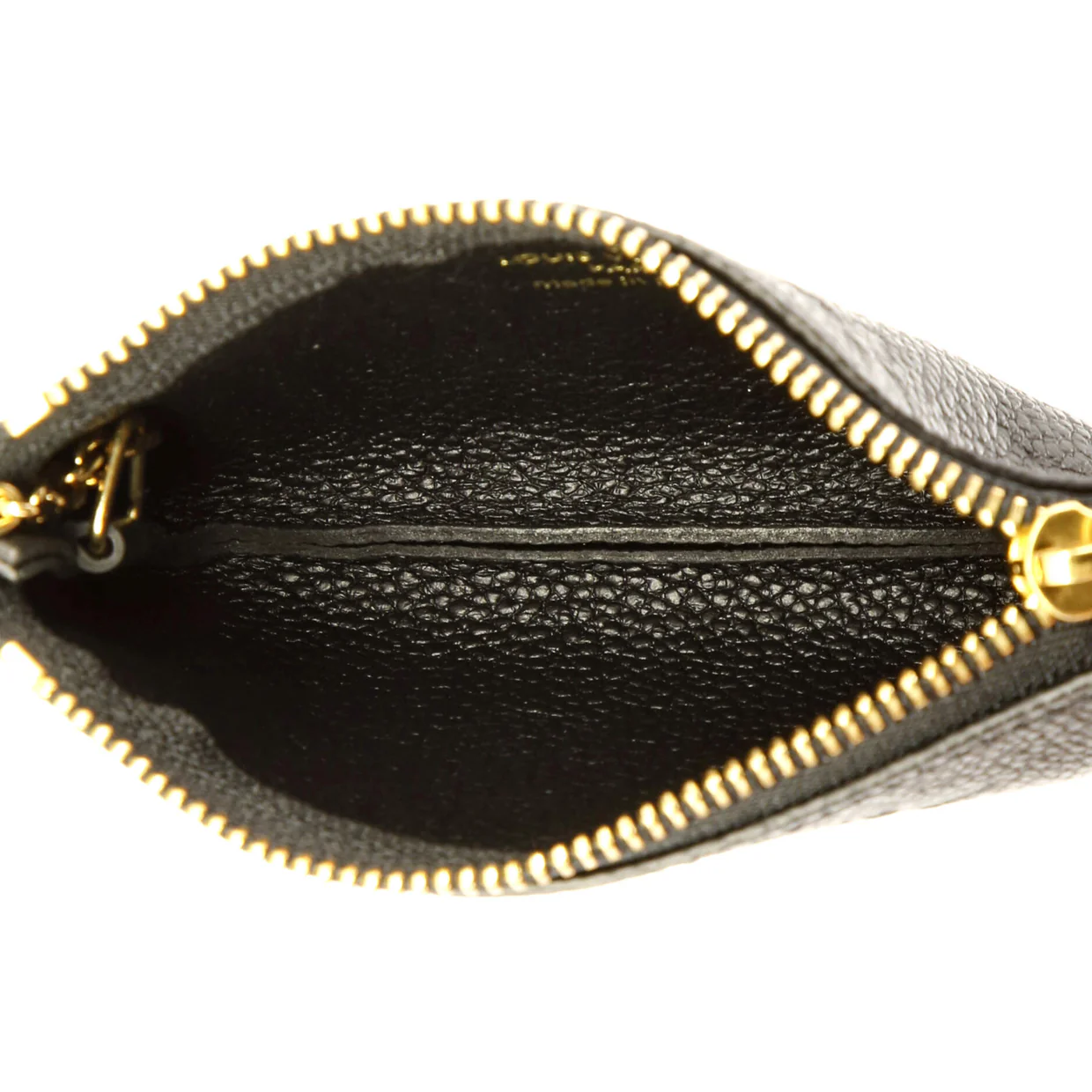 Zip Key Pouch Monogram Empreinte Leather - Deep Luxury