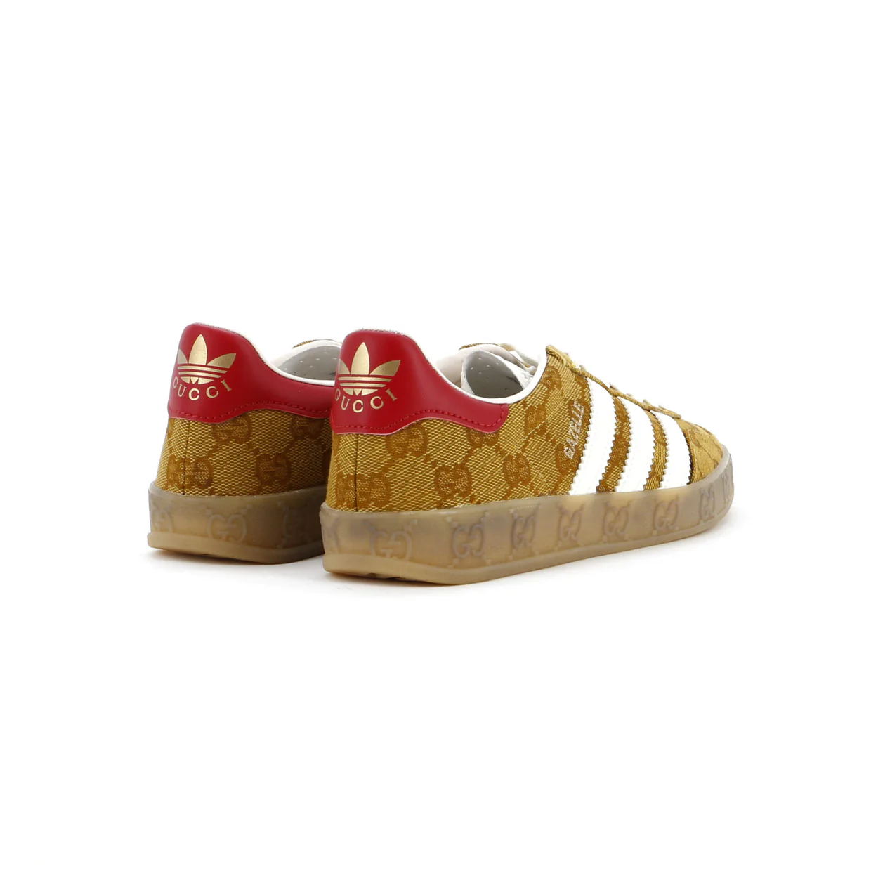 x Adidas Women's Gazelle Sneakers GG Canvas - Deep Luxury