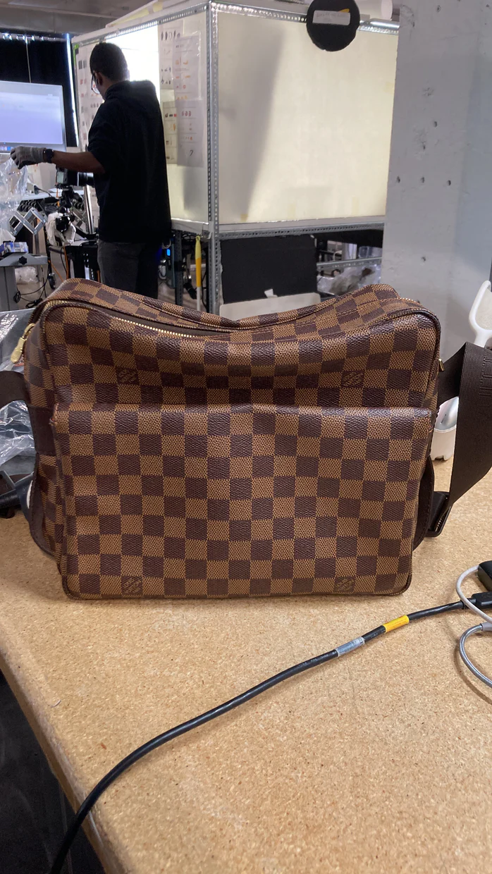 Naviglio Handbag Damier - Deep Luxury