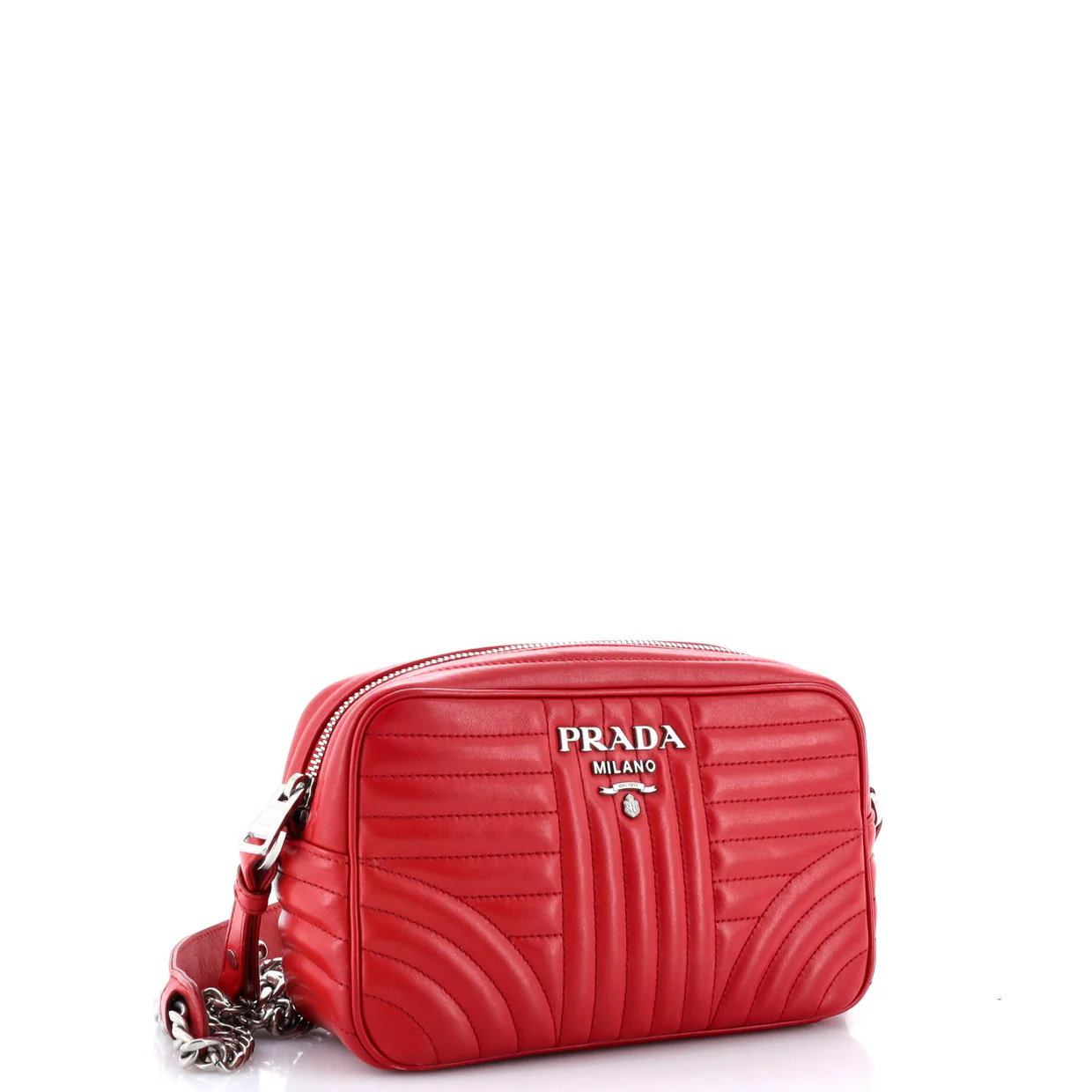 Camera Bag Diagramme Quilted Leather Small - Deep Luxury