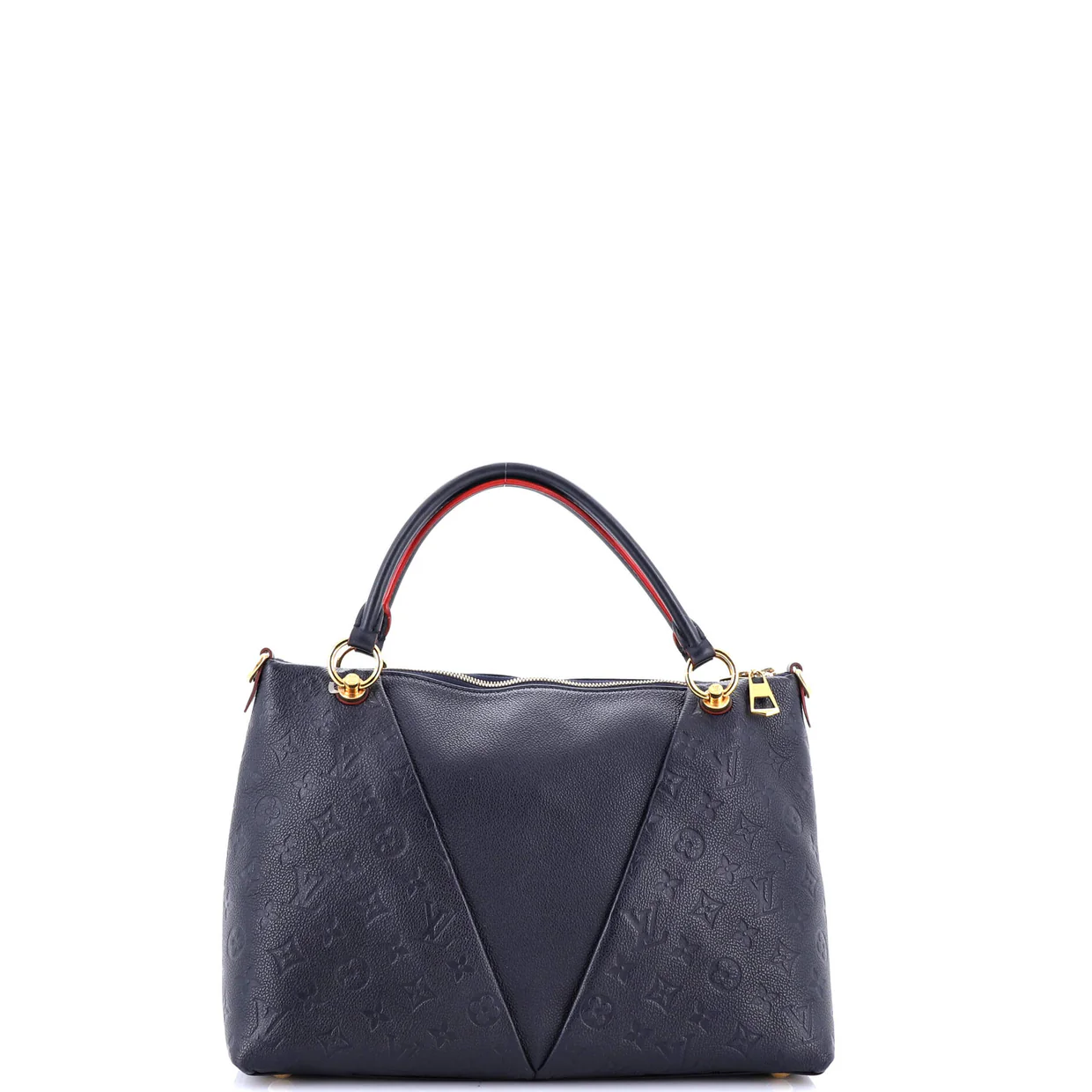 V Tote Monogram Empreinte Leather MM - Deep Luxury