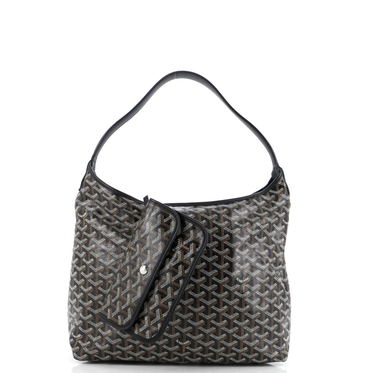 Boheme Hobo Coated Canvas - Deep Luxury