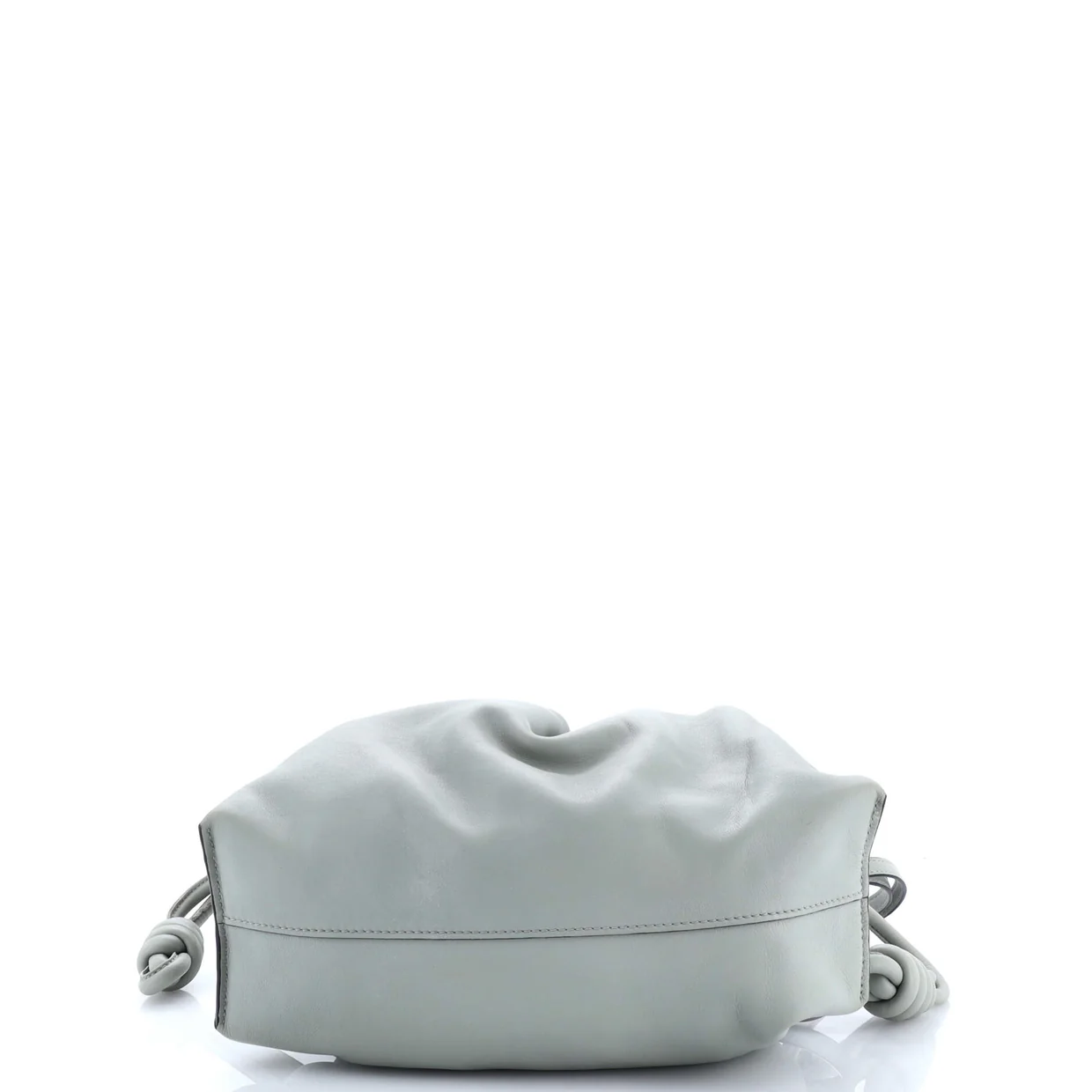 Flamenco Knot Clutch Leather Medium - Deep Luxury