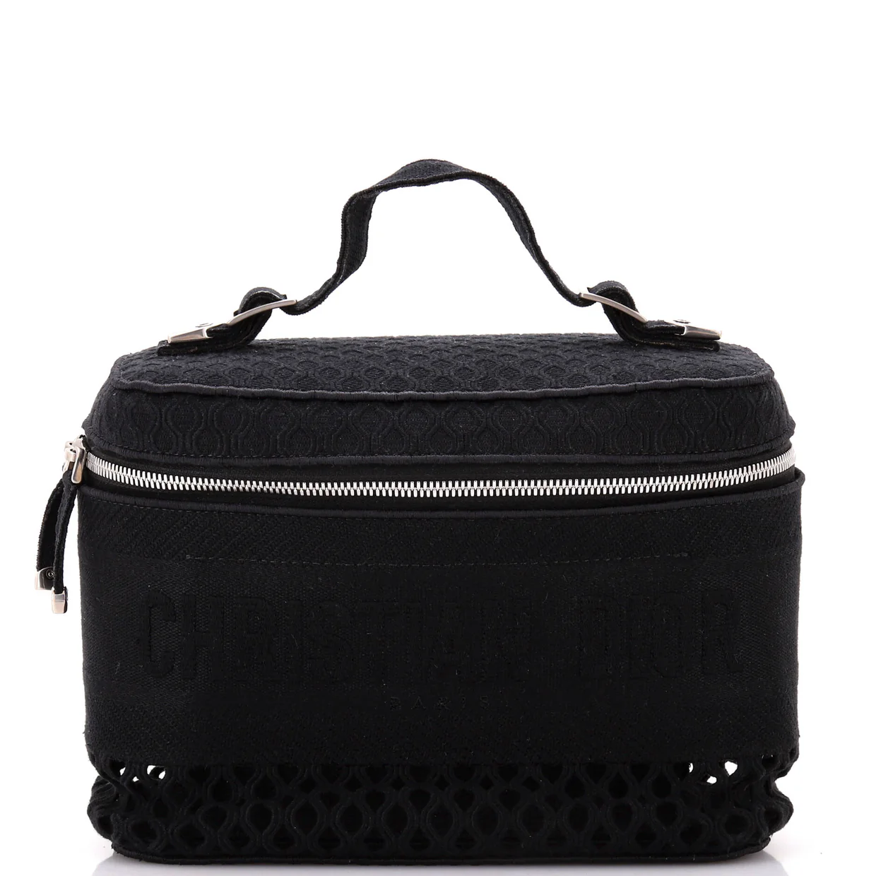 DiorTravel Vanity Case Embroidered Canvas with Mesh - Deep Luxury