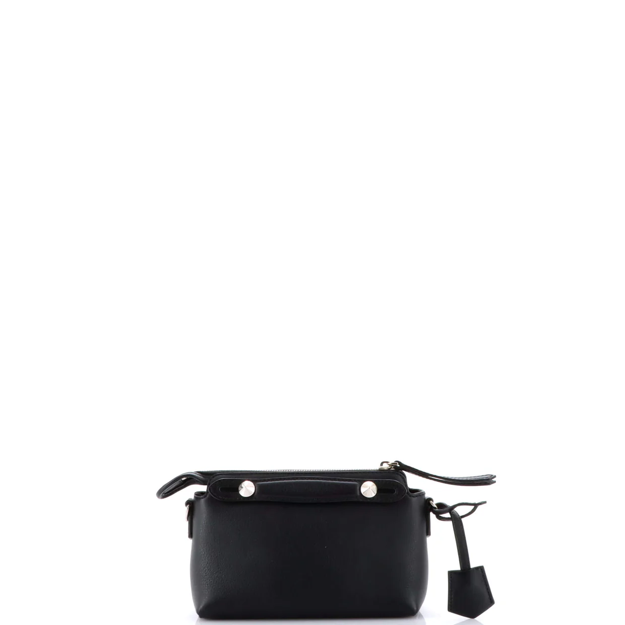 By The Way Satchel Leather with Zucca Embossed Detail Mini - Deep Luxury