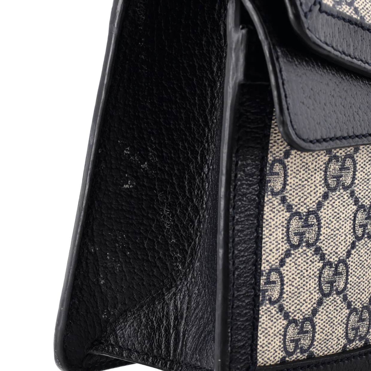 Dionysus Bag GG Coated Canvas with Leather Small - Deep Luxury