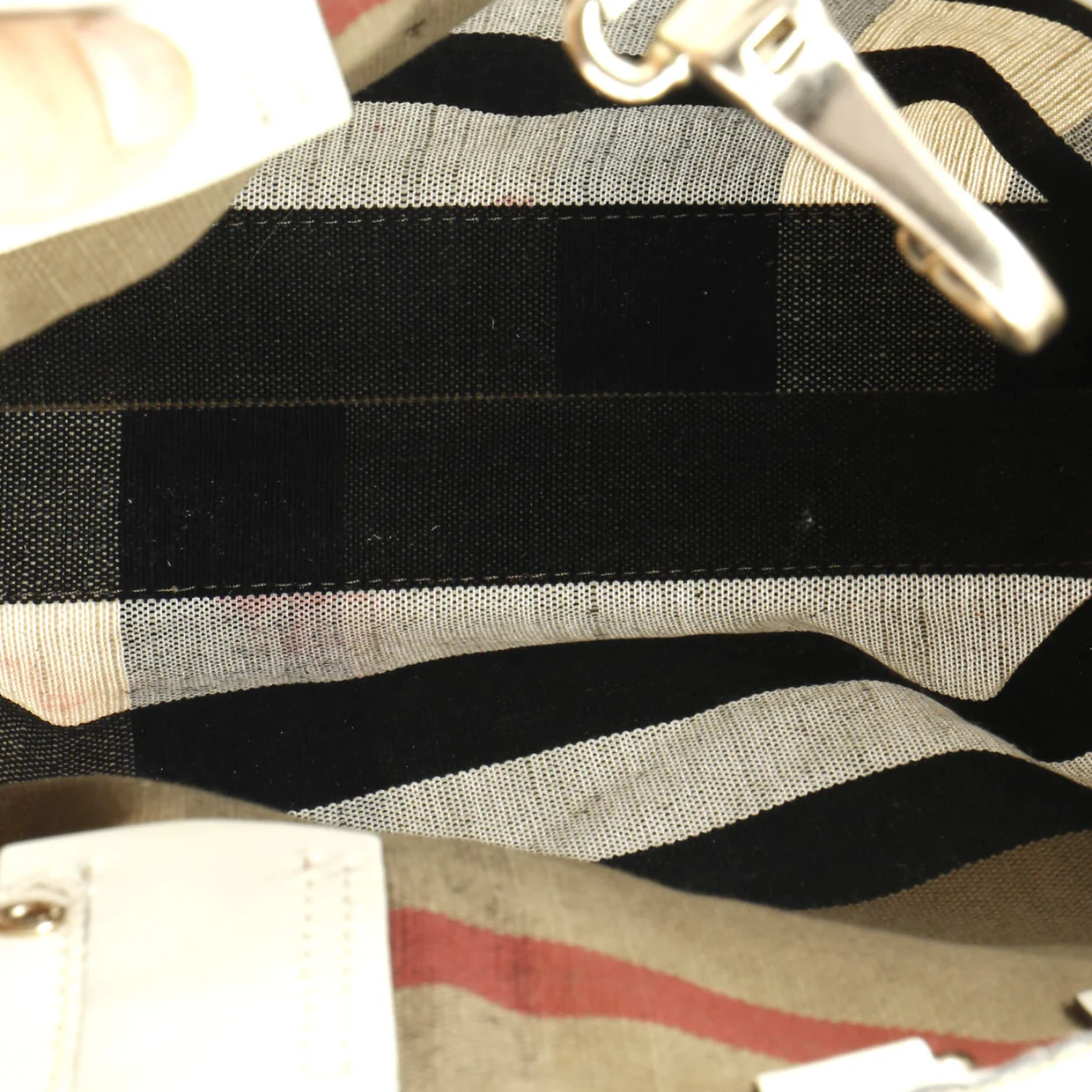 Ashby Bag House Check Canvas Medium - Deep Luxury