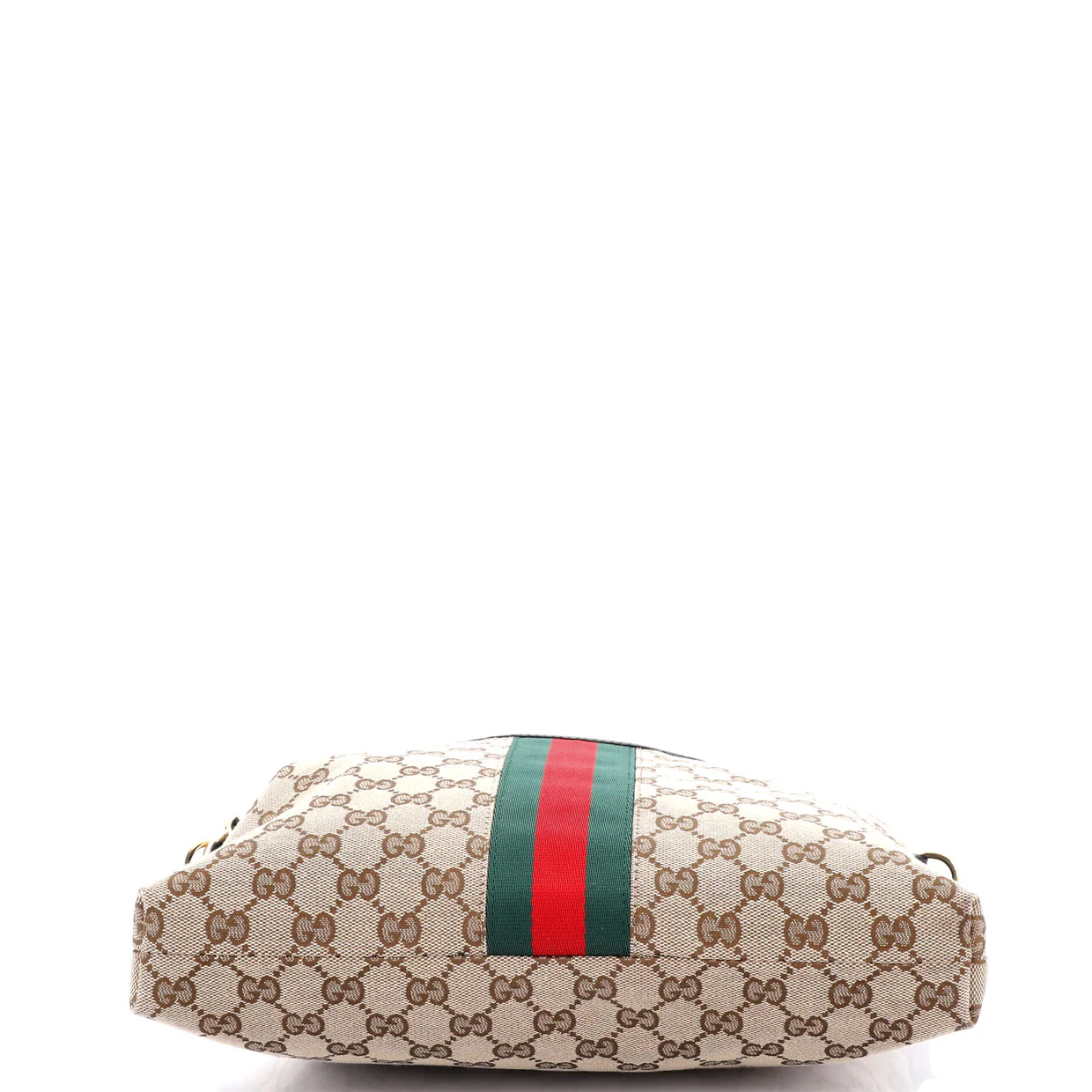 Front Pocket Web Messenger GG Canvas Small - Deep Luxury