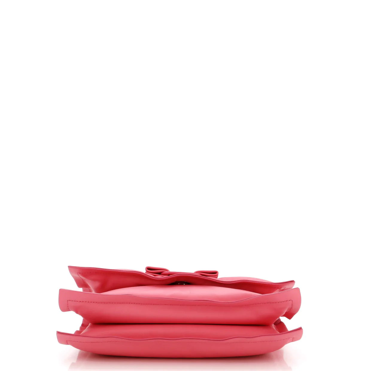 Viva Bow Flap Bag Leather Medium - Deep Luxury