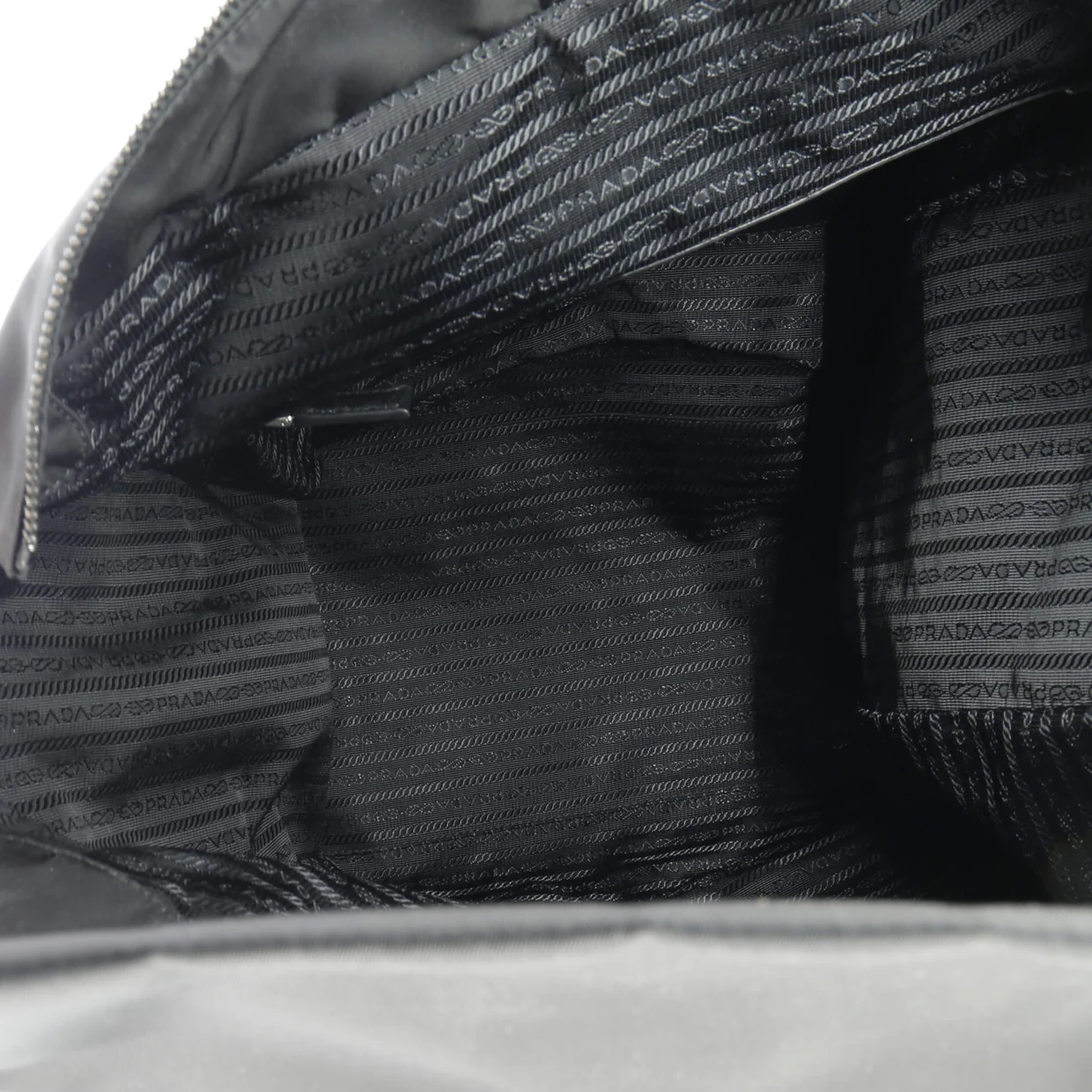 Side Pocket Zipped Tote Tessuto Large - Deep Luxury