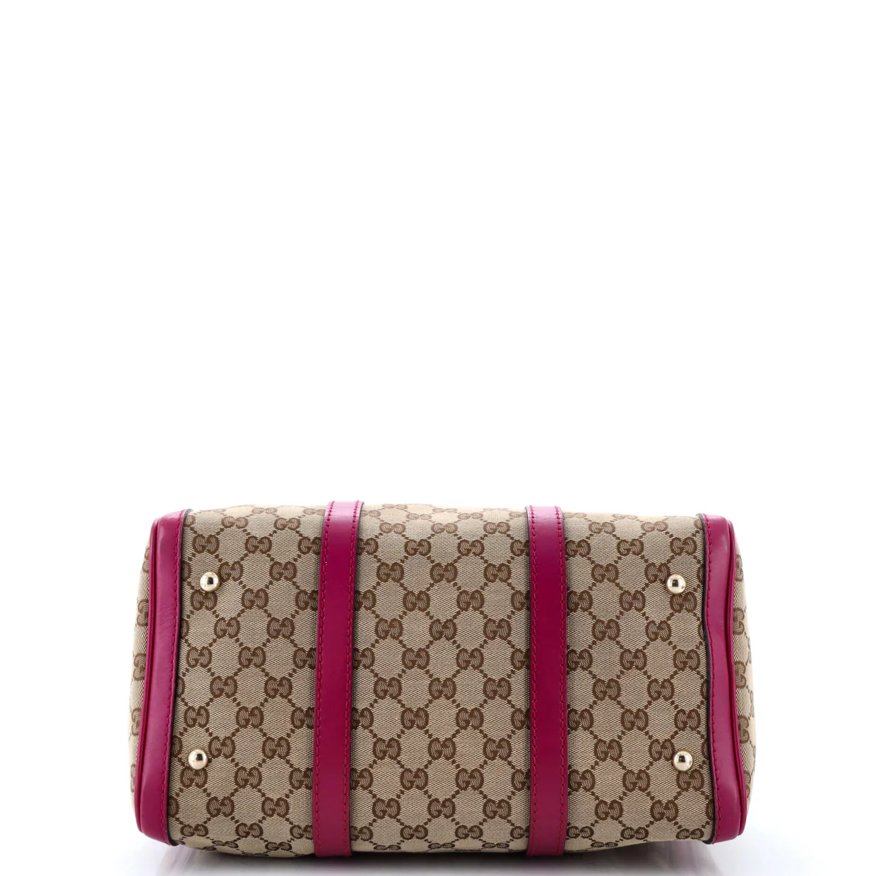 Convertible Joy Boston Bag GG Canvas with Leather Medium - Deep Luxury