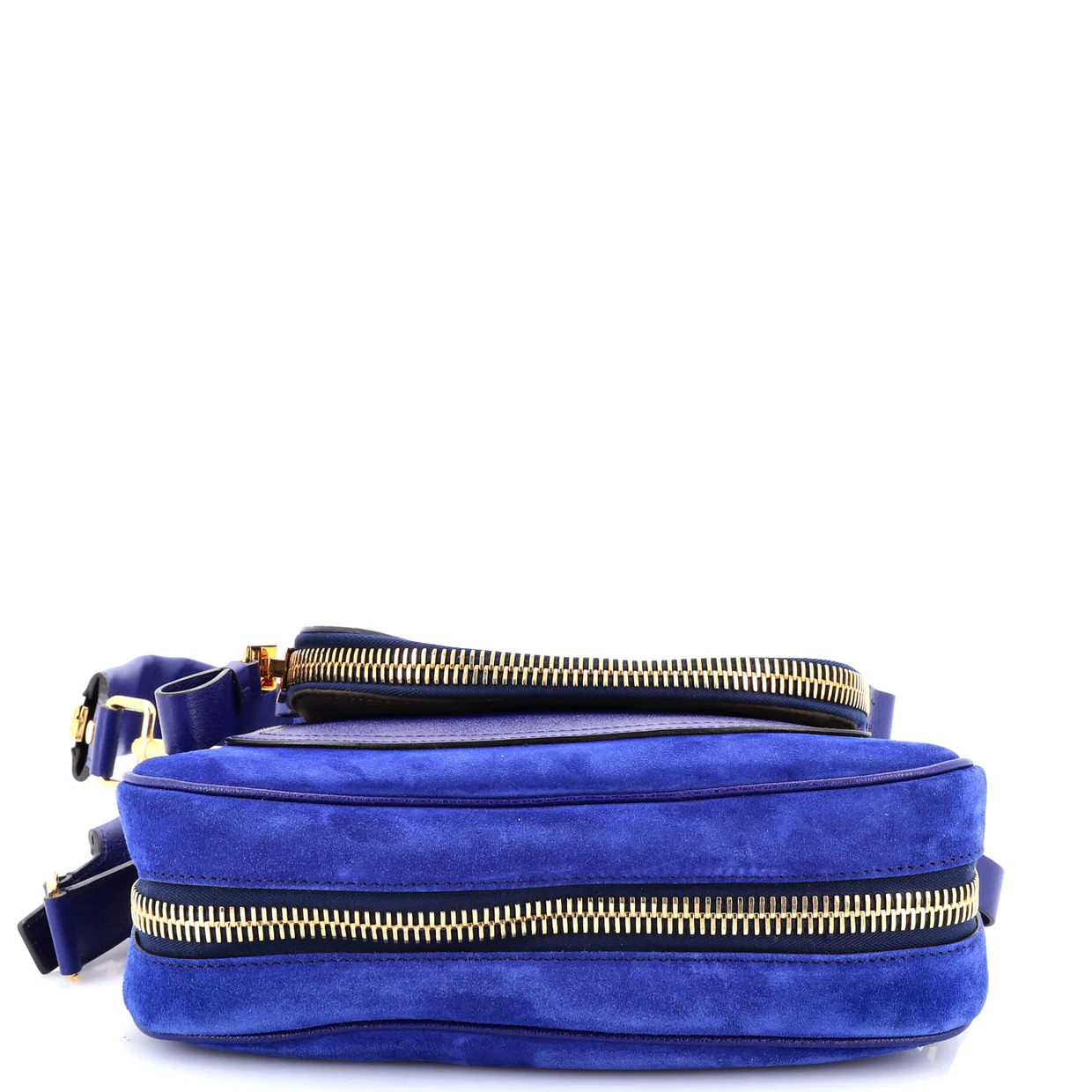 Jennifer Crossbody Bag Suede Medium - Deep Luxury