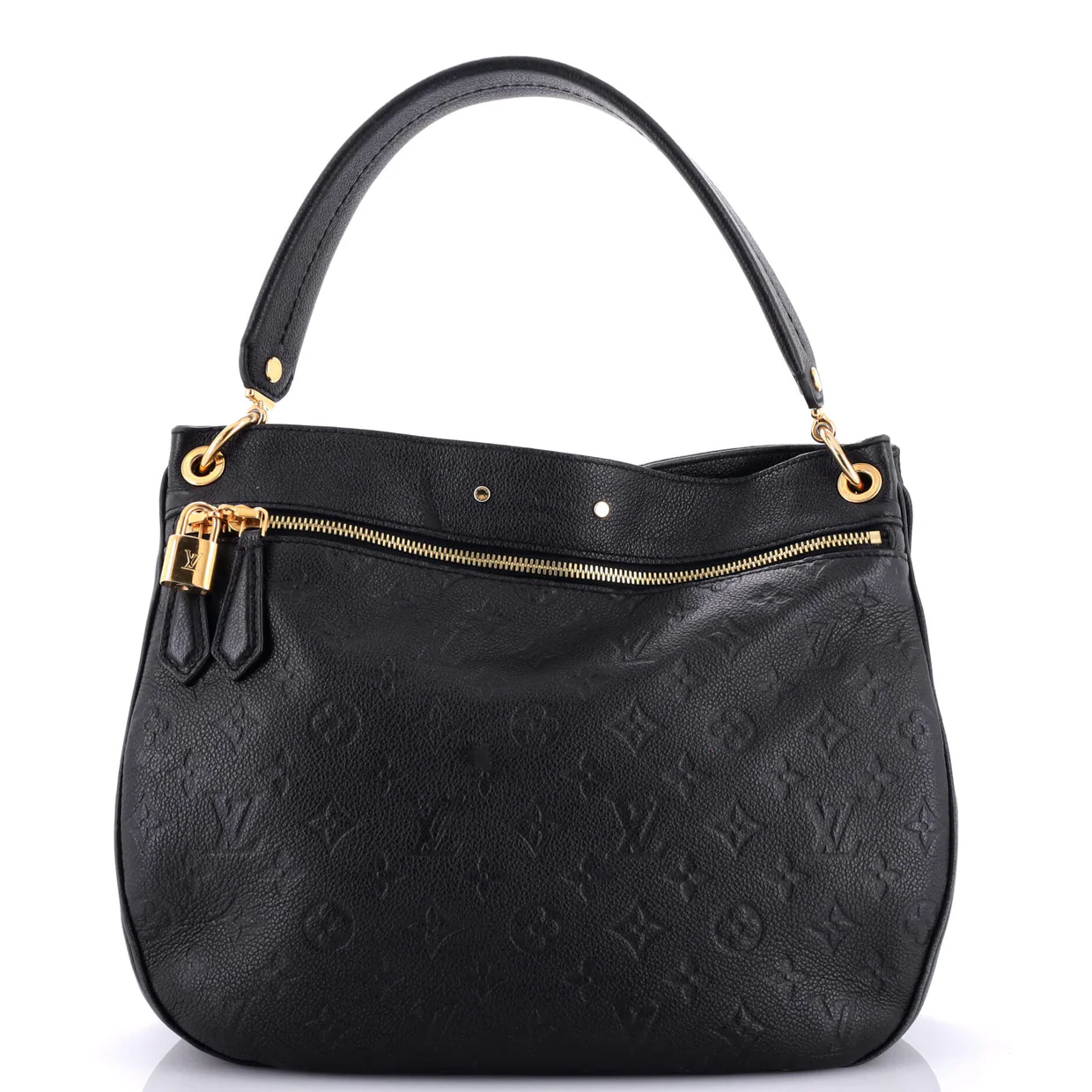 Spontini NM Handbag Monogram Empreinte Leather - Deep Luxury