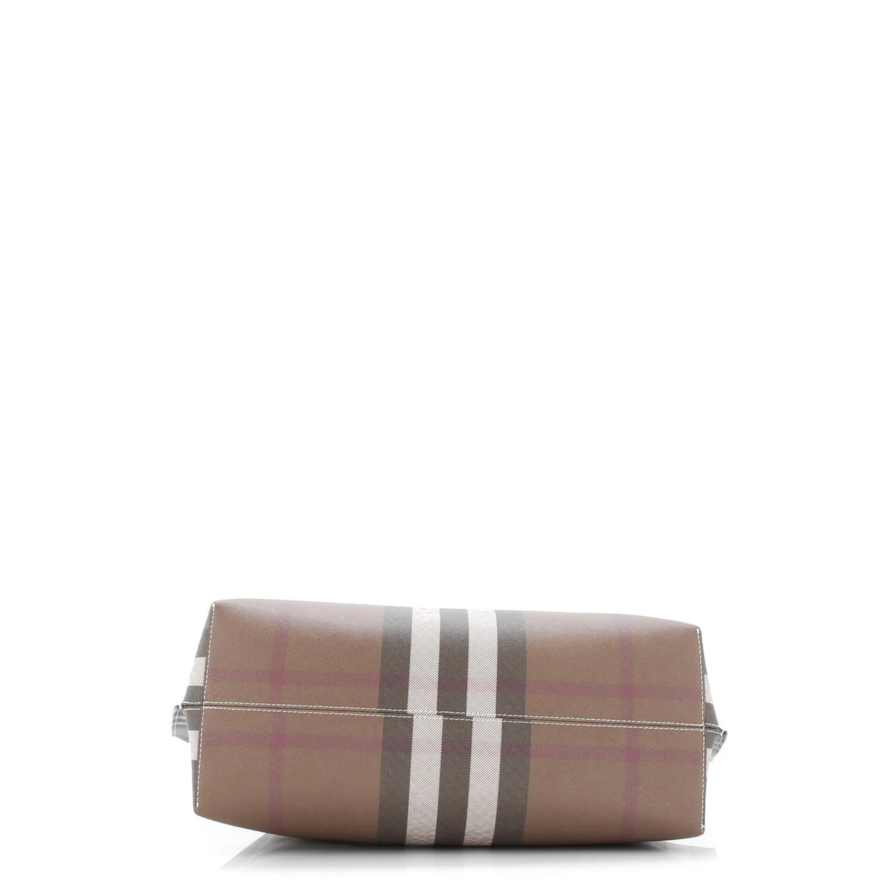 Soft Tote Check E-Canvas Medium - Deep Luxury