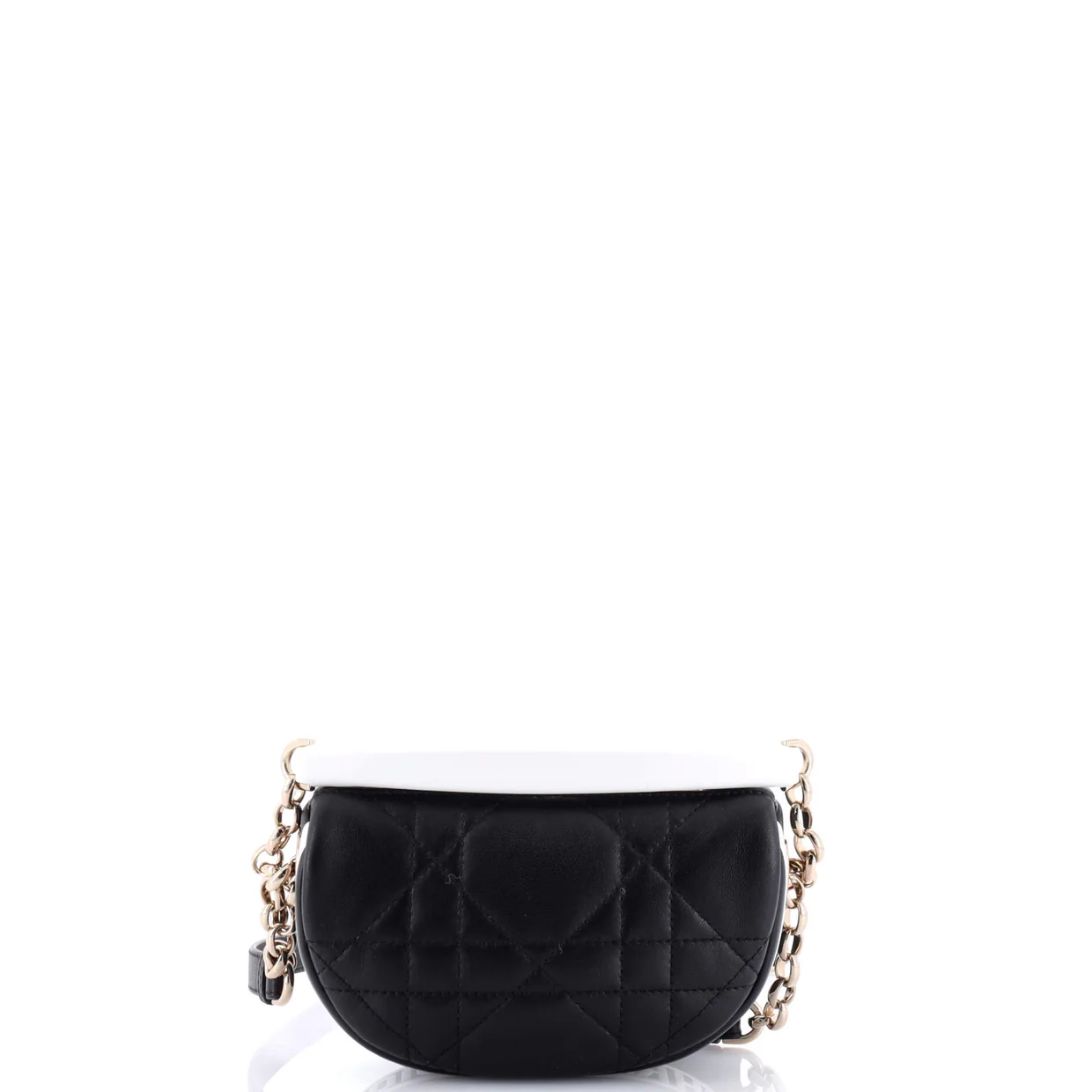 Vibe Hobo Cannage Quilt Lambskin Micro - Deep Luxury