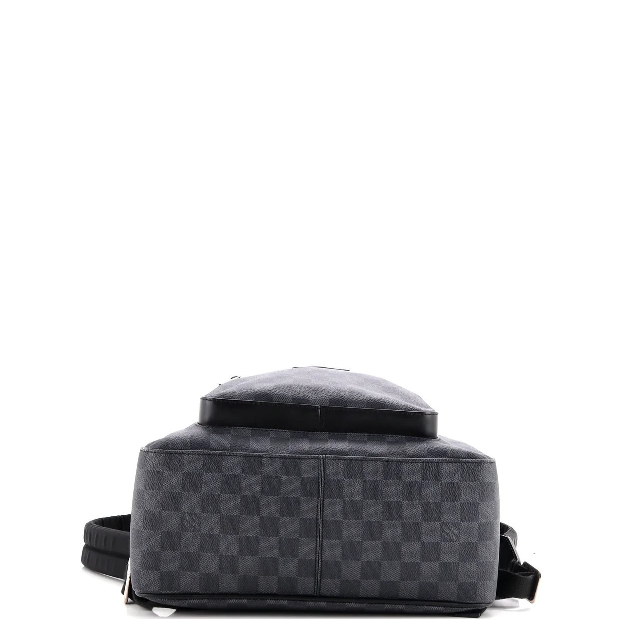 Josh Backpack Limited Edition Interlinked Logo Damier Graphite - Deep Luxury
