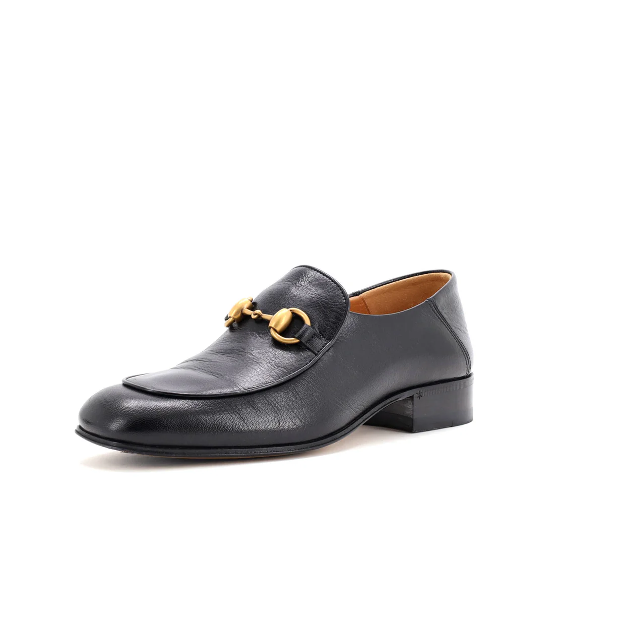 Women's Horsebit Mid-Heel Loafers Leather - Deep Luxury