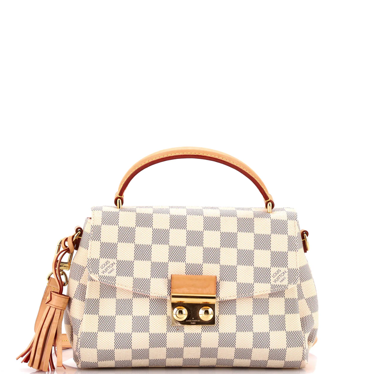 Croisette Handbag Damier - Deep Luxury