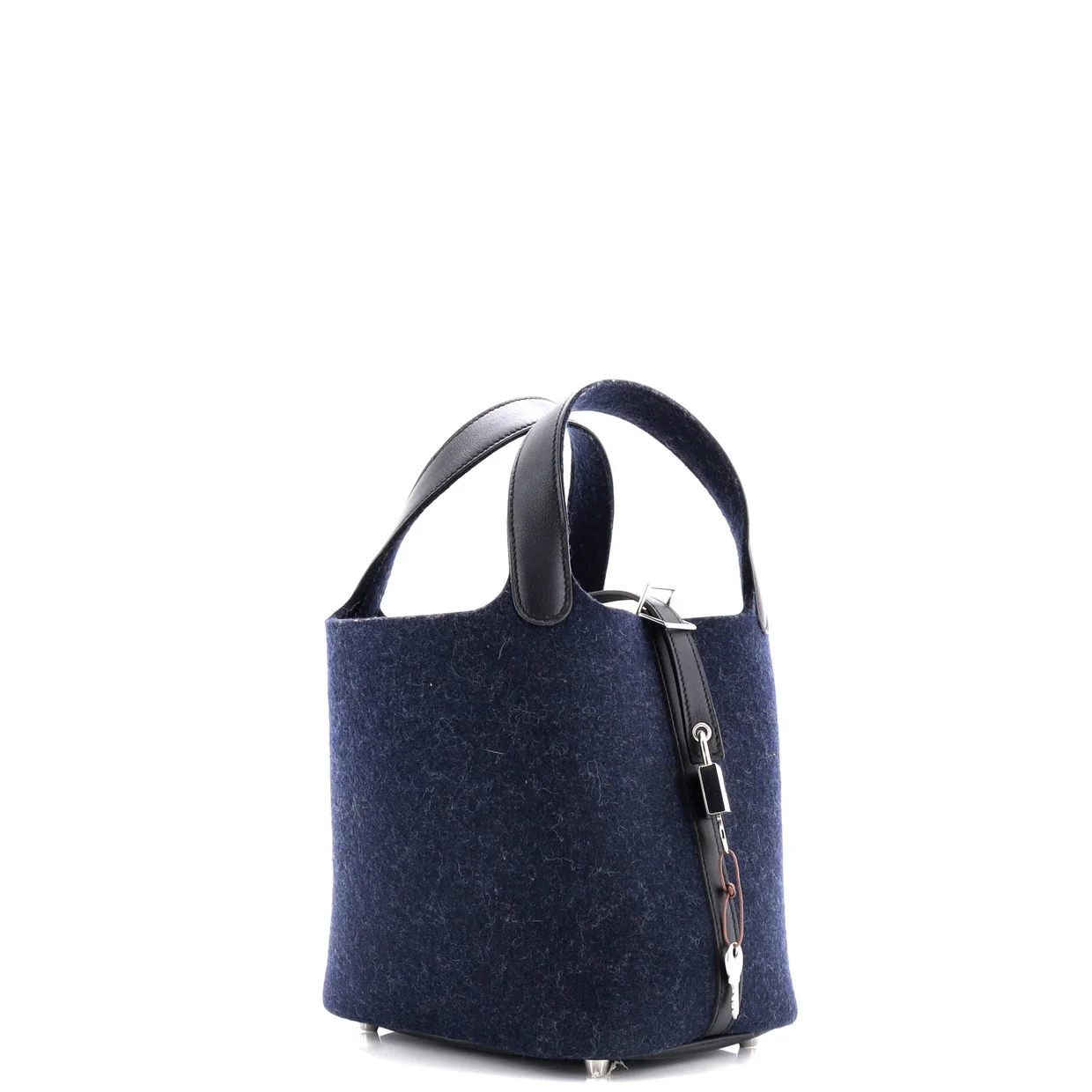 Picotin Lock Bag Felt with Leather PM - Deep Luxury