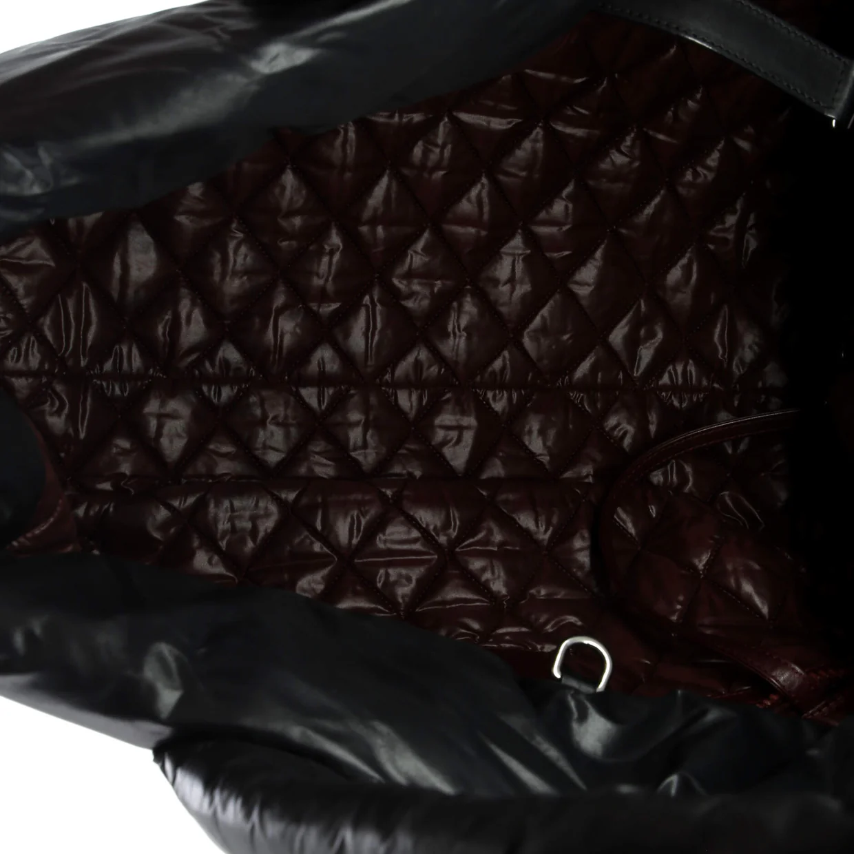Coco Cocoon Reversible Tote Quilted Nylon Medium - Deep Luxury