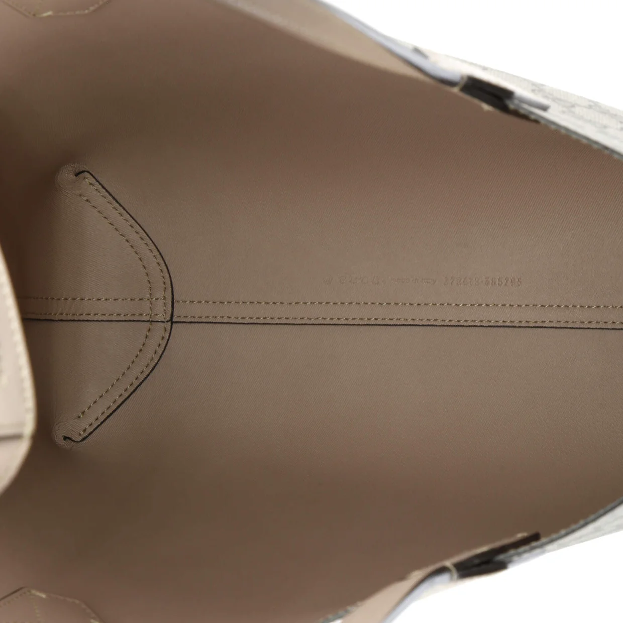 Reversible Tote GG Print Leather Small - Deep Luxury