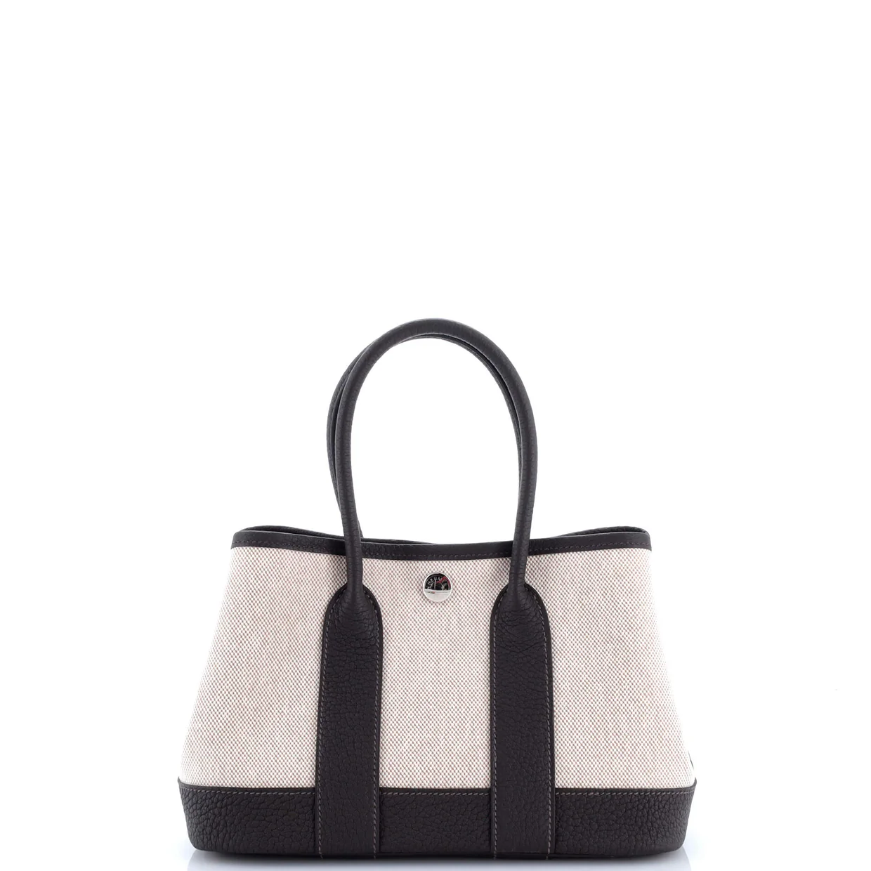 Neo Garden Tote Toile and Leather 23 - Deep Luxury