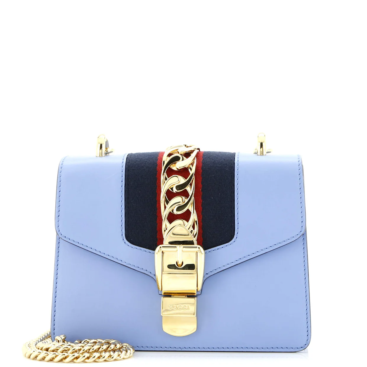 Sylvie Chain Shoulder Bag Leather Mini - Deep Luxury