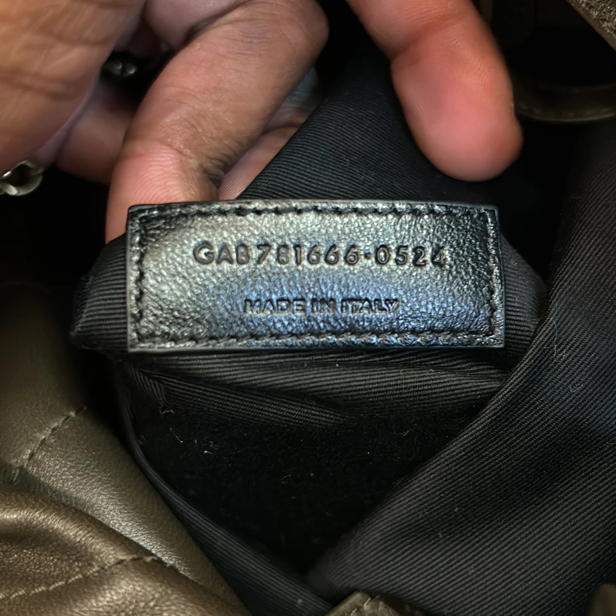 Jamie 4.3 Pochon Shoulder Bag Quilted Leather - Deep Luxury