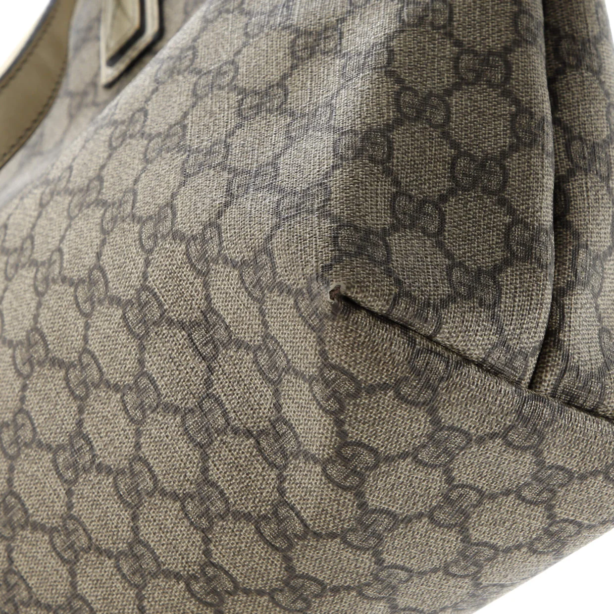 Plus Tote GG Coated Canvas with Leather Large - Deep Luxury