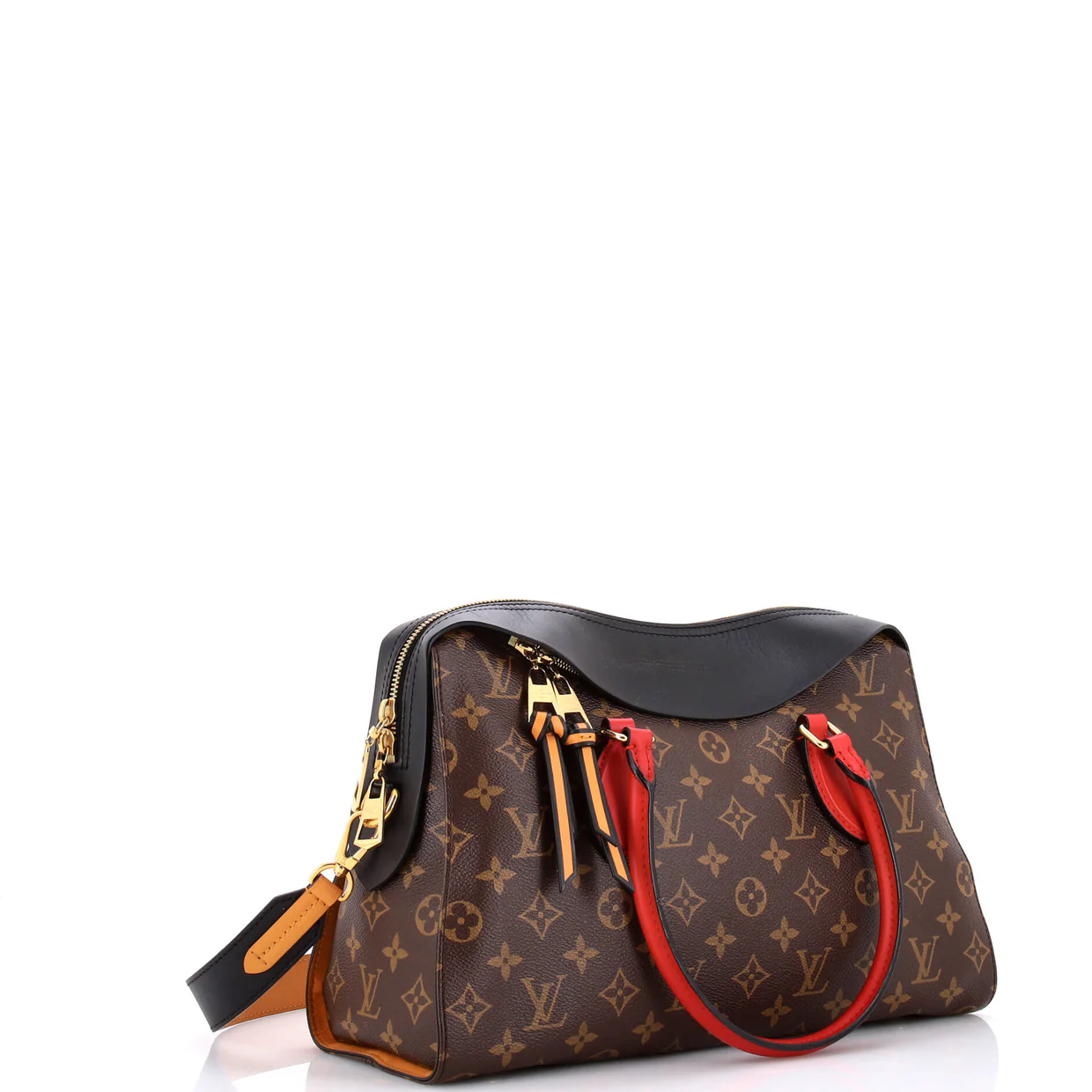 Tuileries Handbag Monogram Canvas with Leather - Deep Luxury
