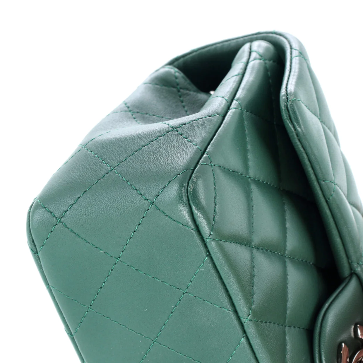 Classic Single Flap Bag Quilted Lambskin Mini - Deep Luxury