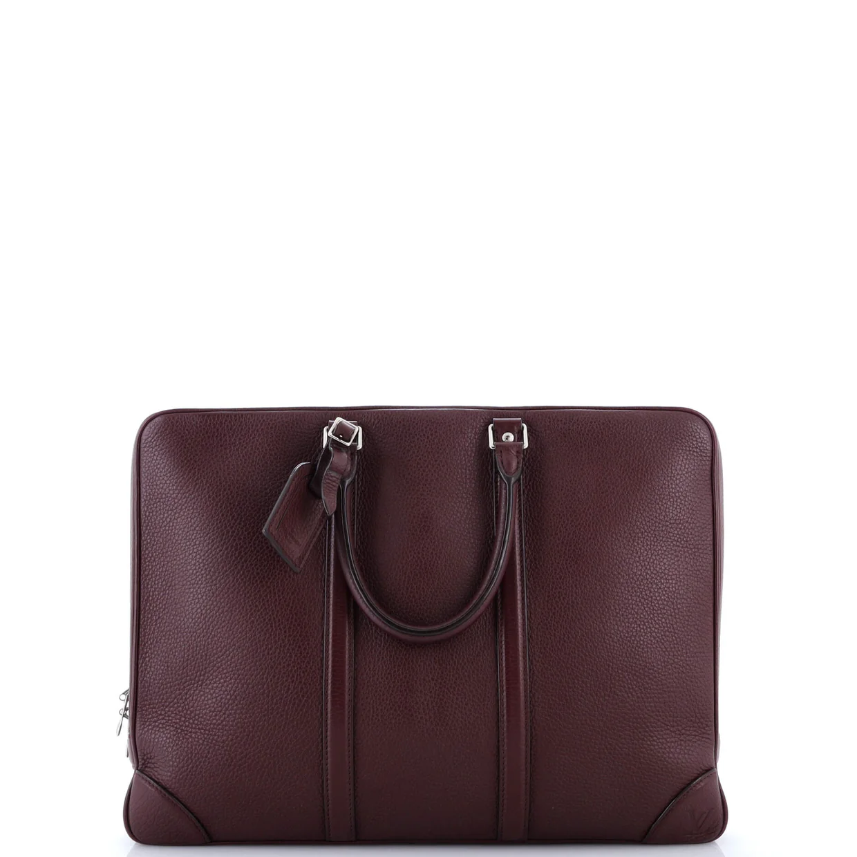 Porte-Documents Voyage Briefcase Taurillon Leather PM - Deep Luxury