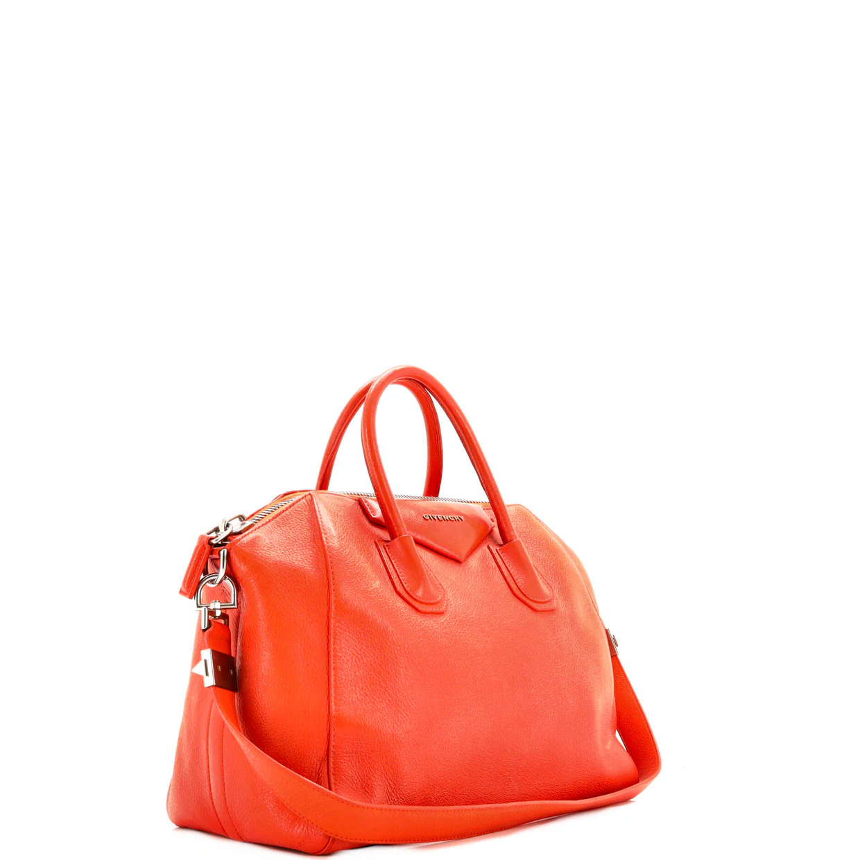 Antigona Bag Leather Medium - Deep Luxury