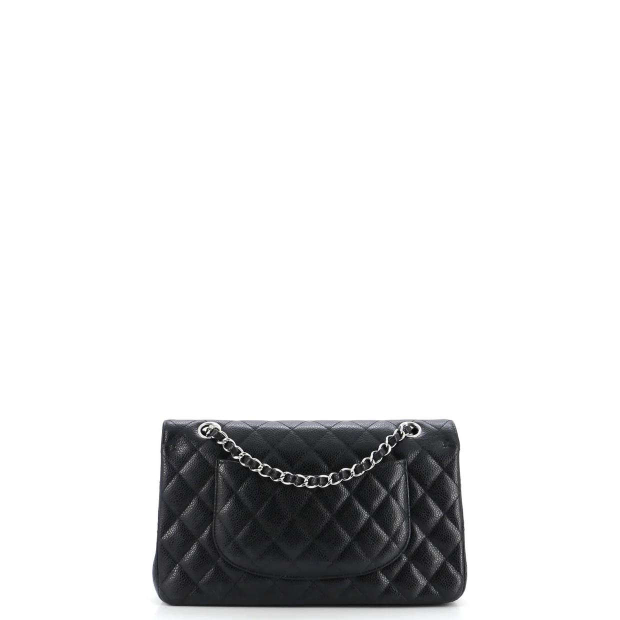 Classic Double Flap Bag Quilted Caviar Medium - Deep Luxury