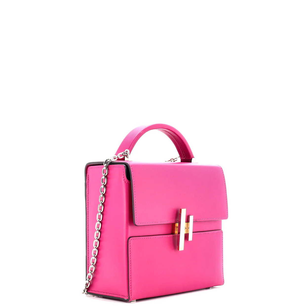 Cinhetic Top Handle Bag Tadelakt - Deep Luxury