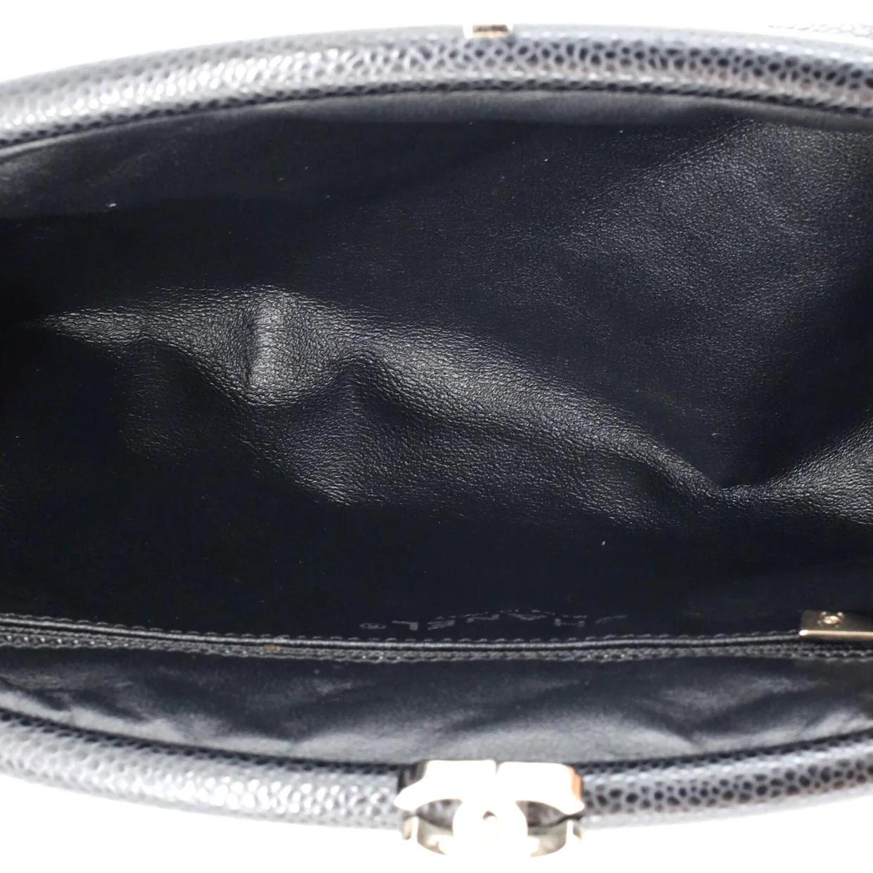 Timeless Clutch Quilted Caviar - Deep Luxury