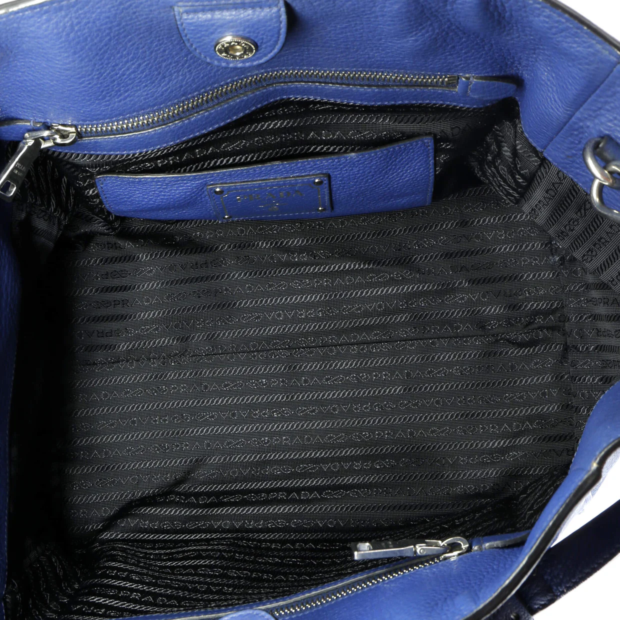 Front Pocket Wing Convertible Tote Vitello Daino - Deep Luxury