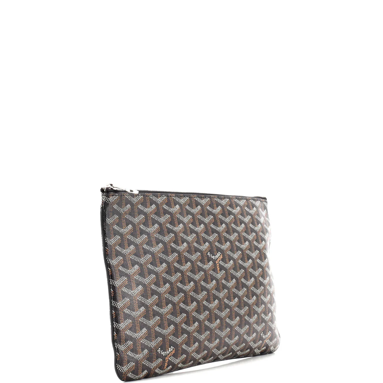 Senat Zip Pouch Coated Canvas MM - Deep Luxury