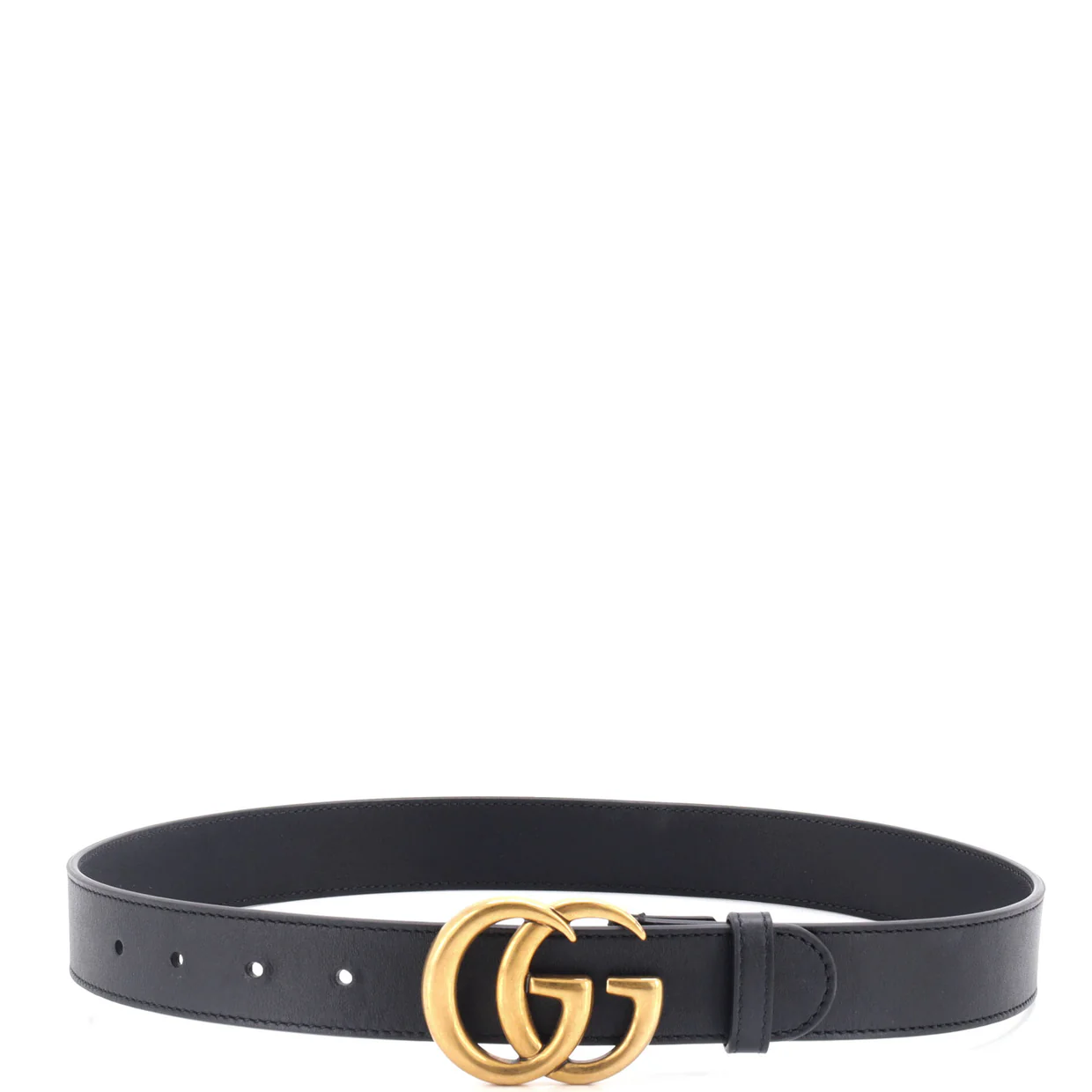 GG Marmont Belt Leather Medium 75 - Deep Luxury