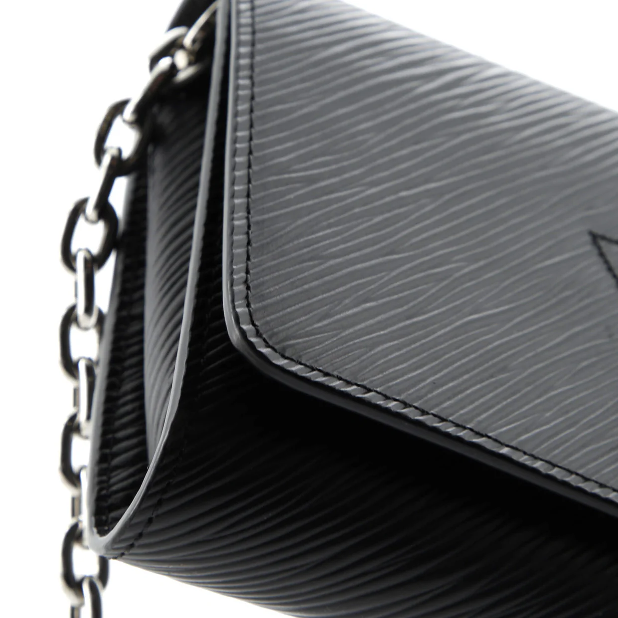 Twist Chain Wallet Epi Leather - Deep Luxury