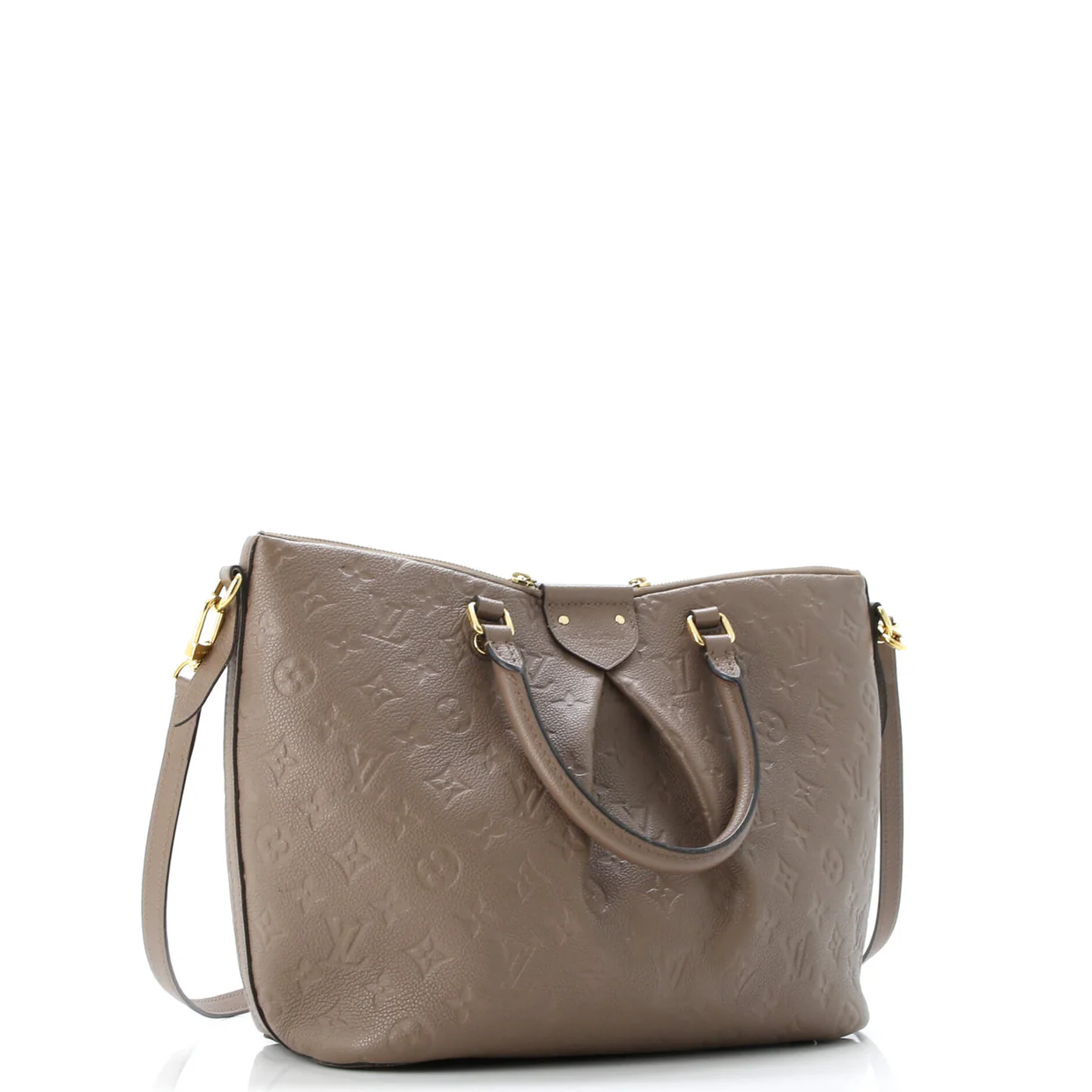 Mazarine Handbag Monogram Empreinte Leather MM - Deep Luxury