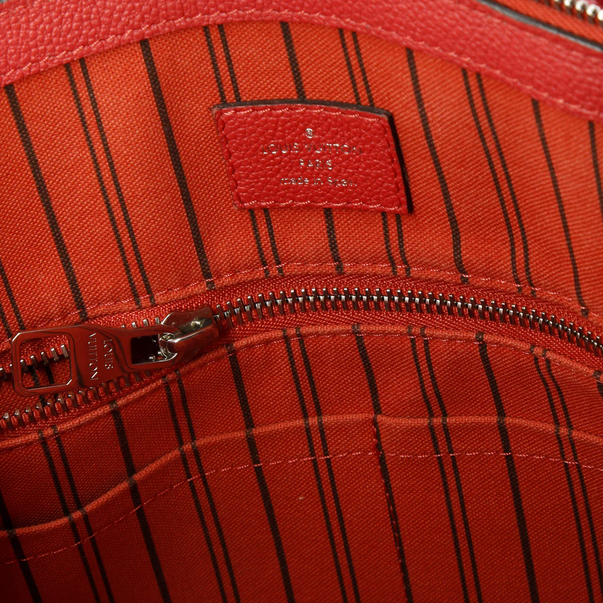 Pont Neuf Handbag Monogram Empreinte Leather MM - Deep Luxury