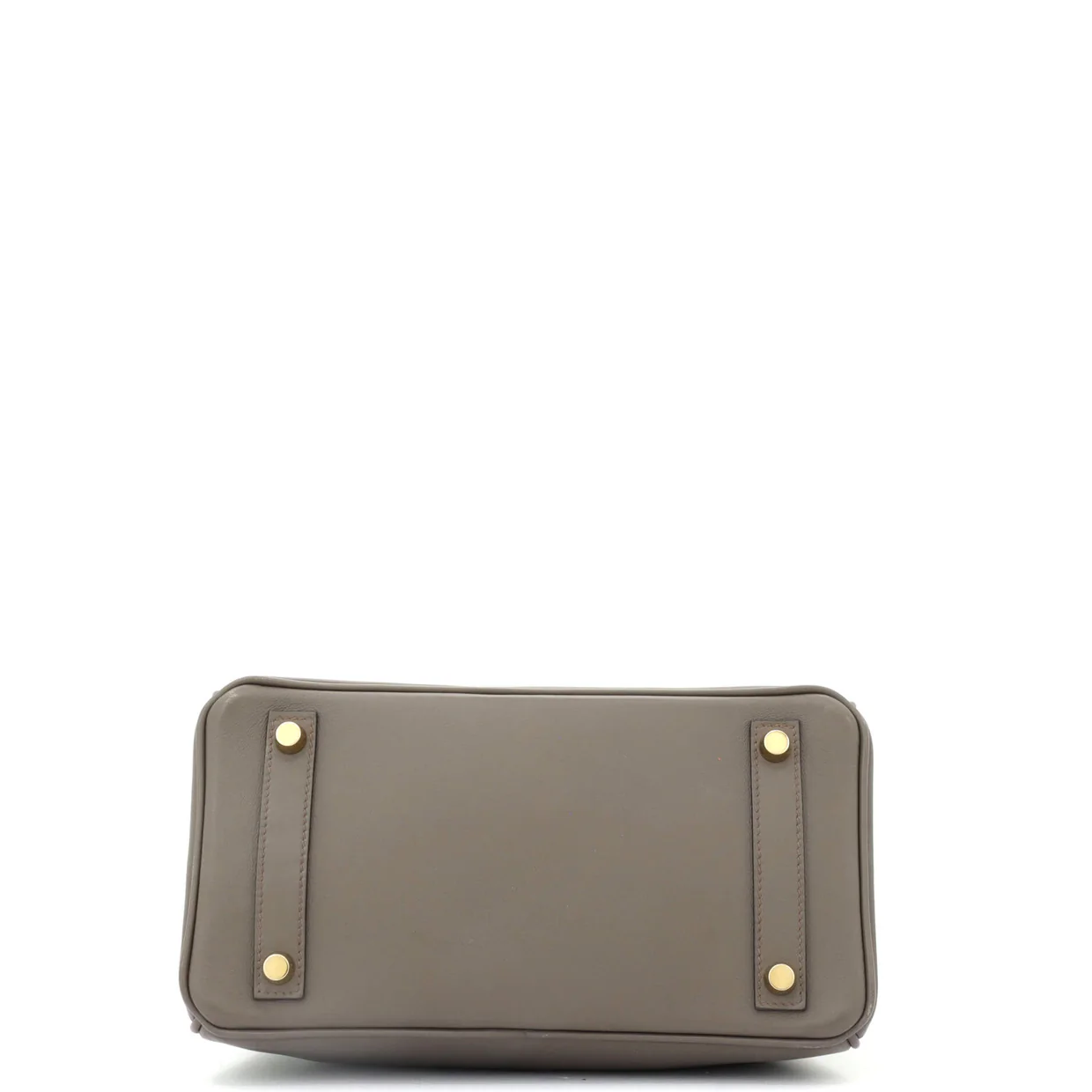 Birkin Handbag Grey Swift with Gold Hardware 25 - Deep Luxury
