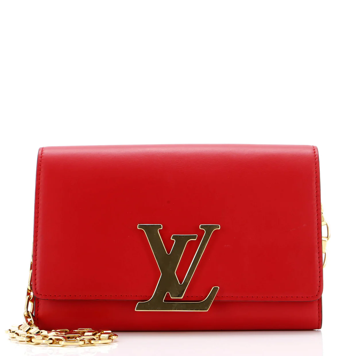 Chain Louise Clutch Leather GM - Deep Luxury