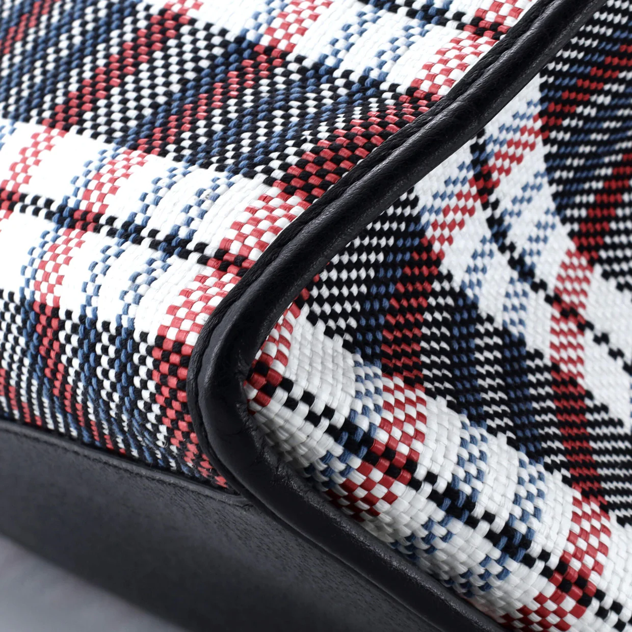 ICCUG Tote Embroidered Faux Raffia Large - Deep Luxury