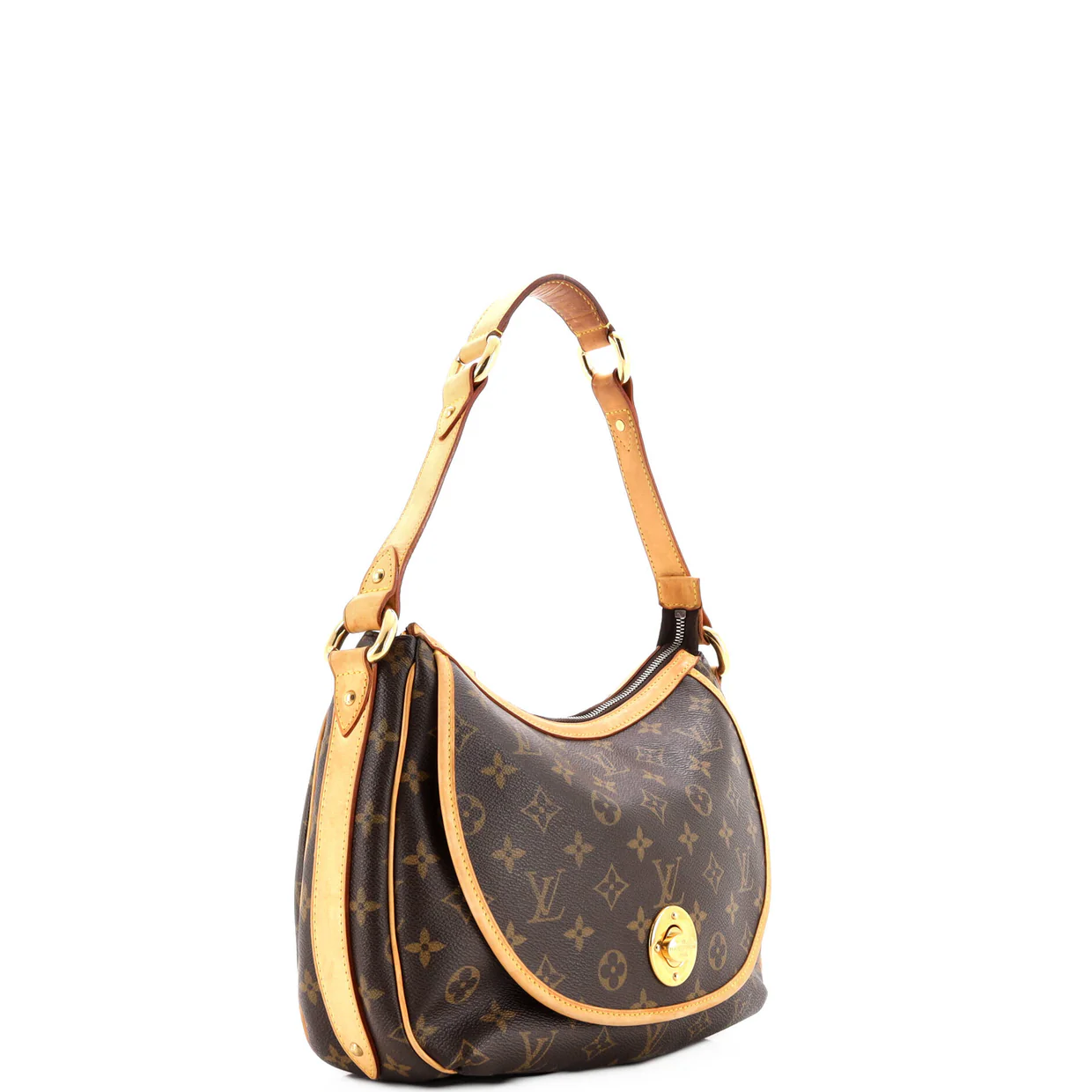 Tulum Handbag Monogram Canvas PM - Deep Luxury