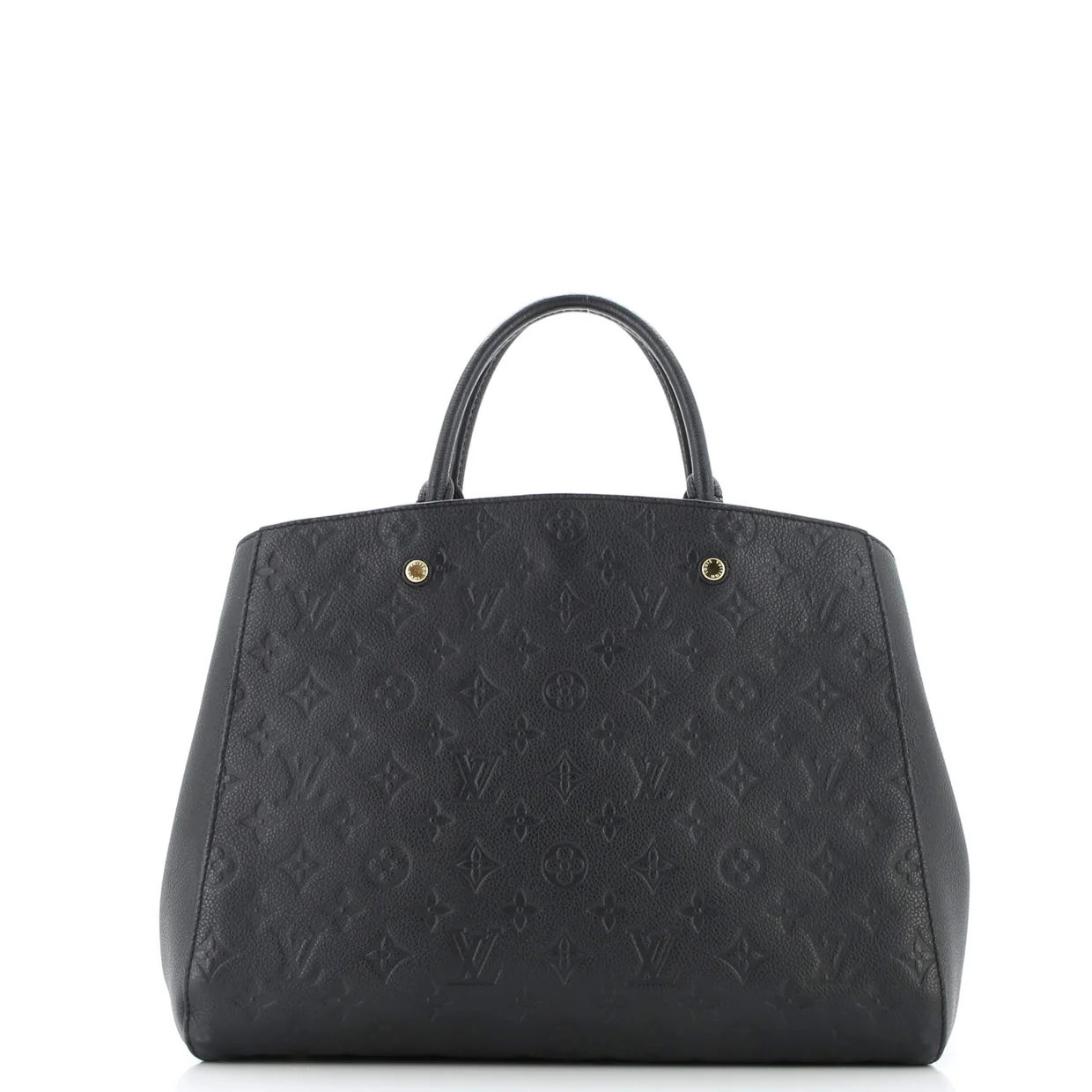 Montaigne Handbag Monogram Empreinte Leather GM - Deep Luxury